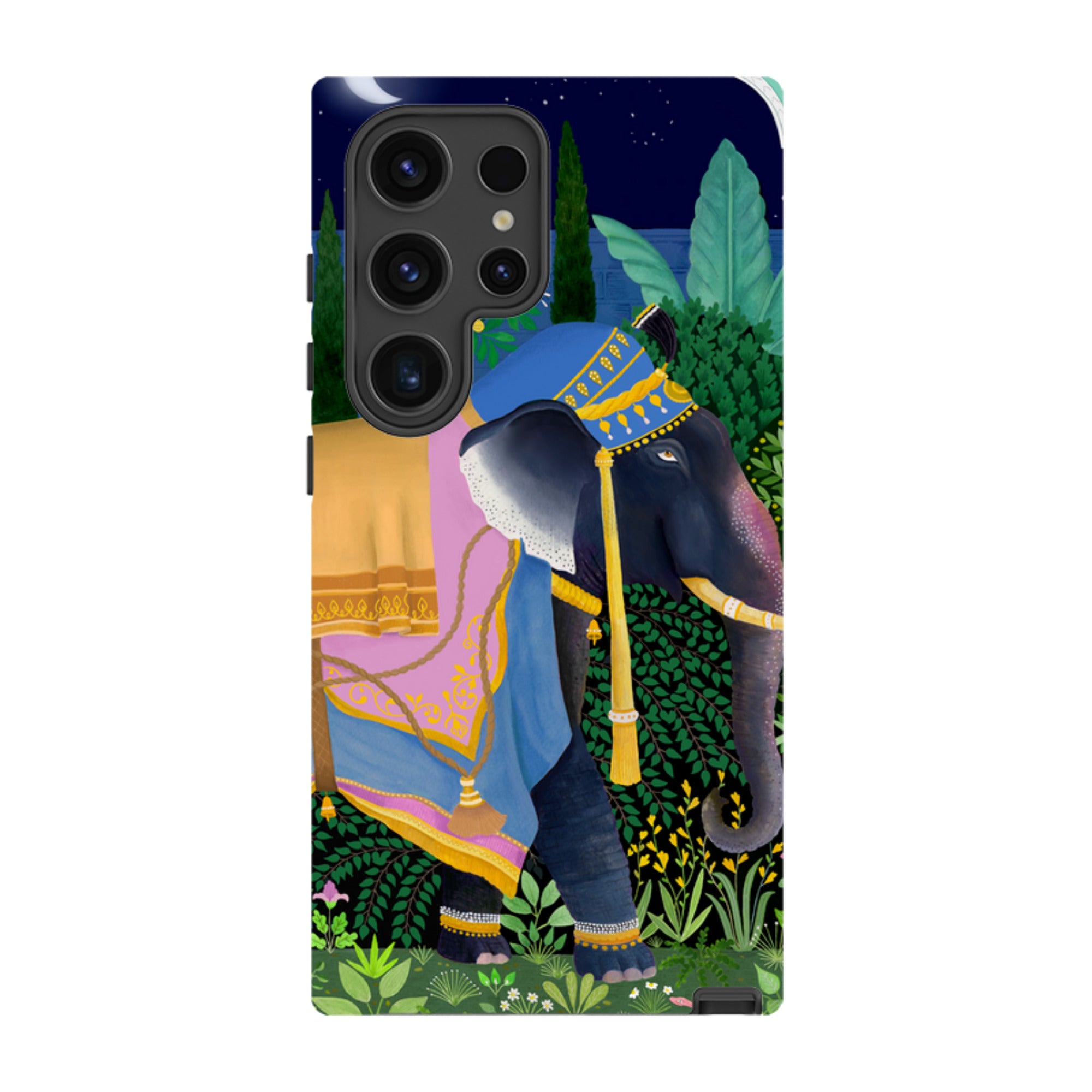 Samsung Tough Case - Indian Elephant By Bex Parkin