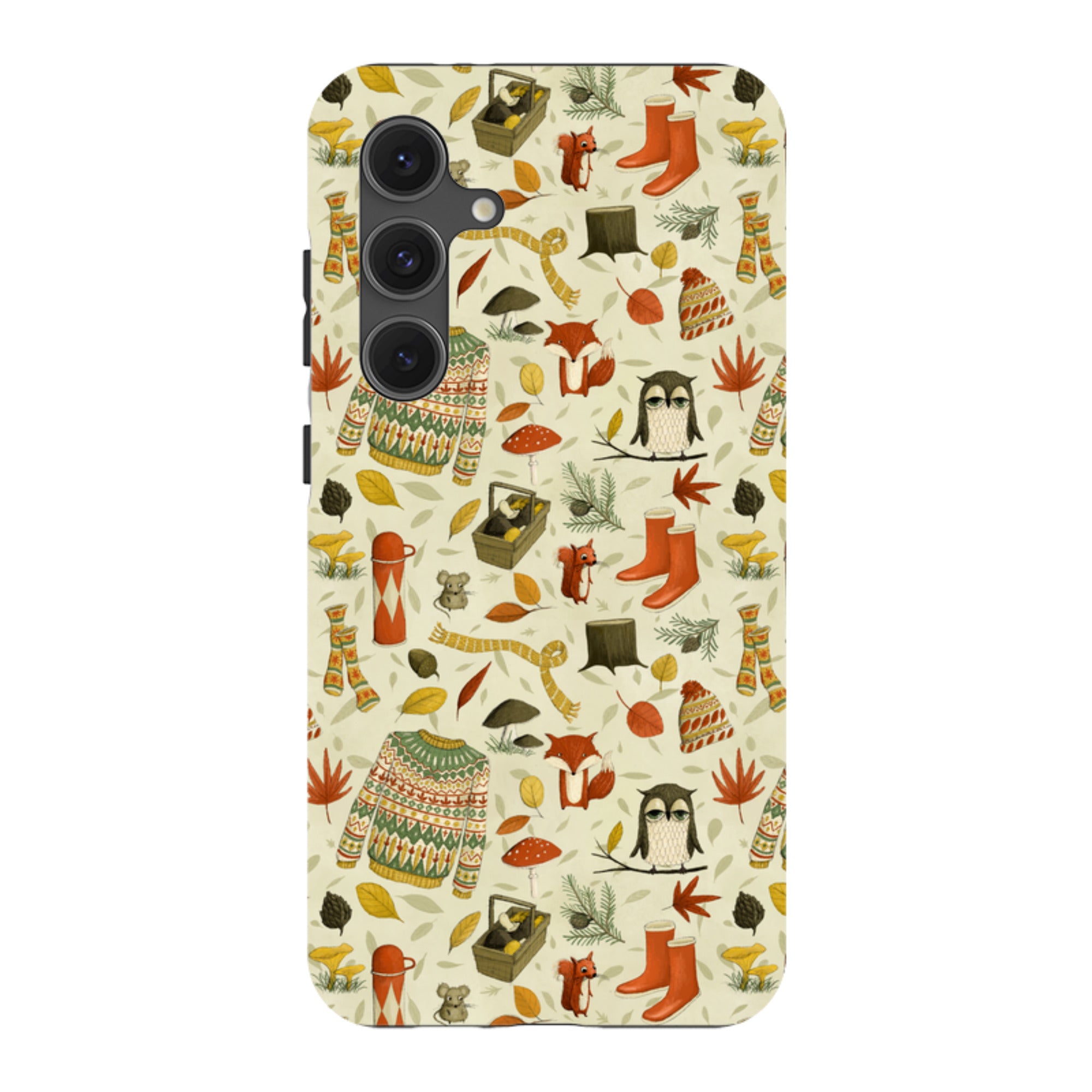 Samsung Tough Case - Autumn Pattern By Maja Lindberg
