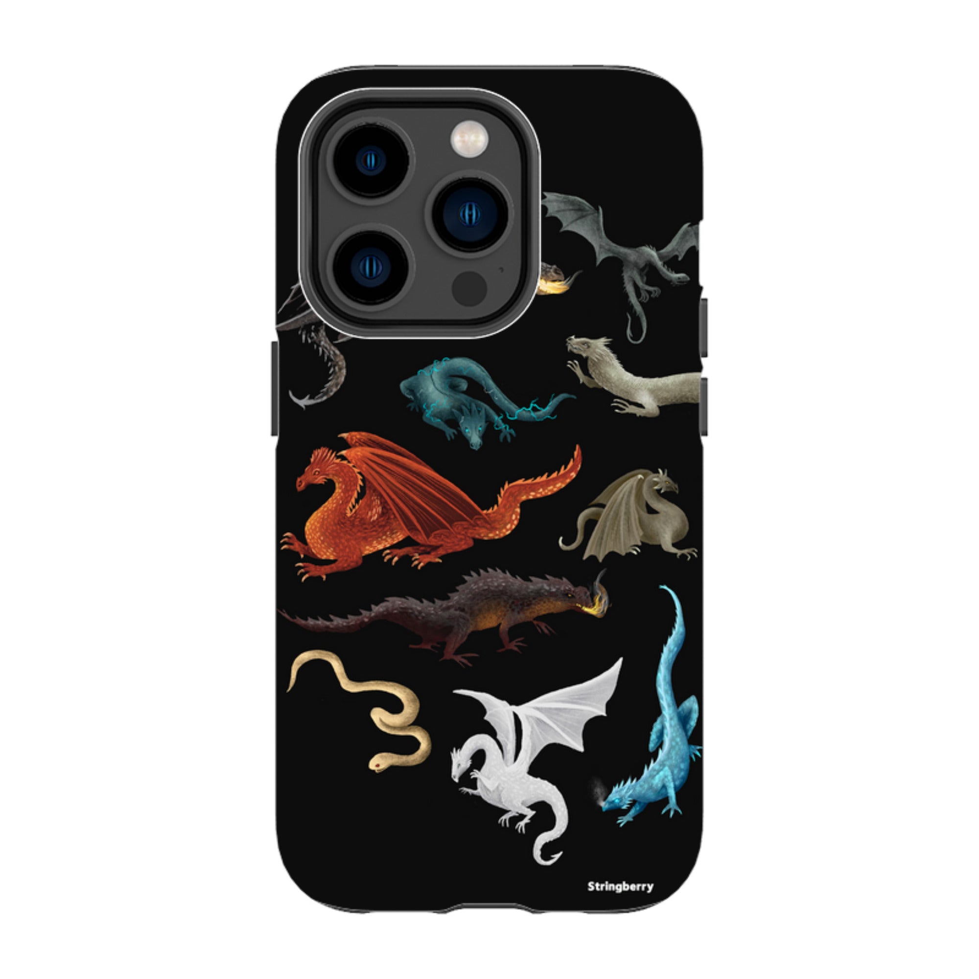 iPhone Tough Case - Dragons, Wyverns, Wyrms By Anna Stead