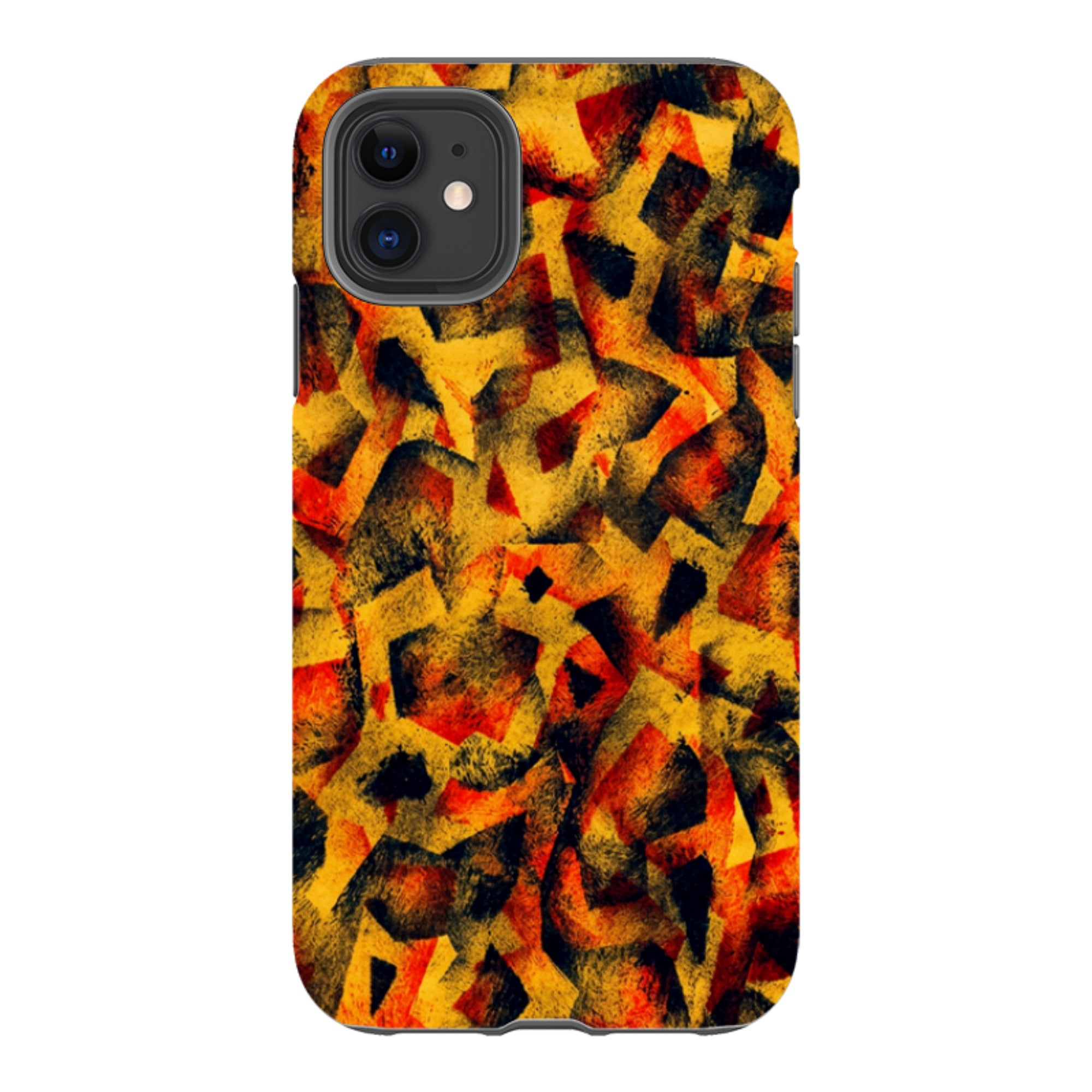 iPhone Tough Case - Abstract Cubism
