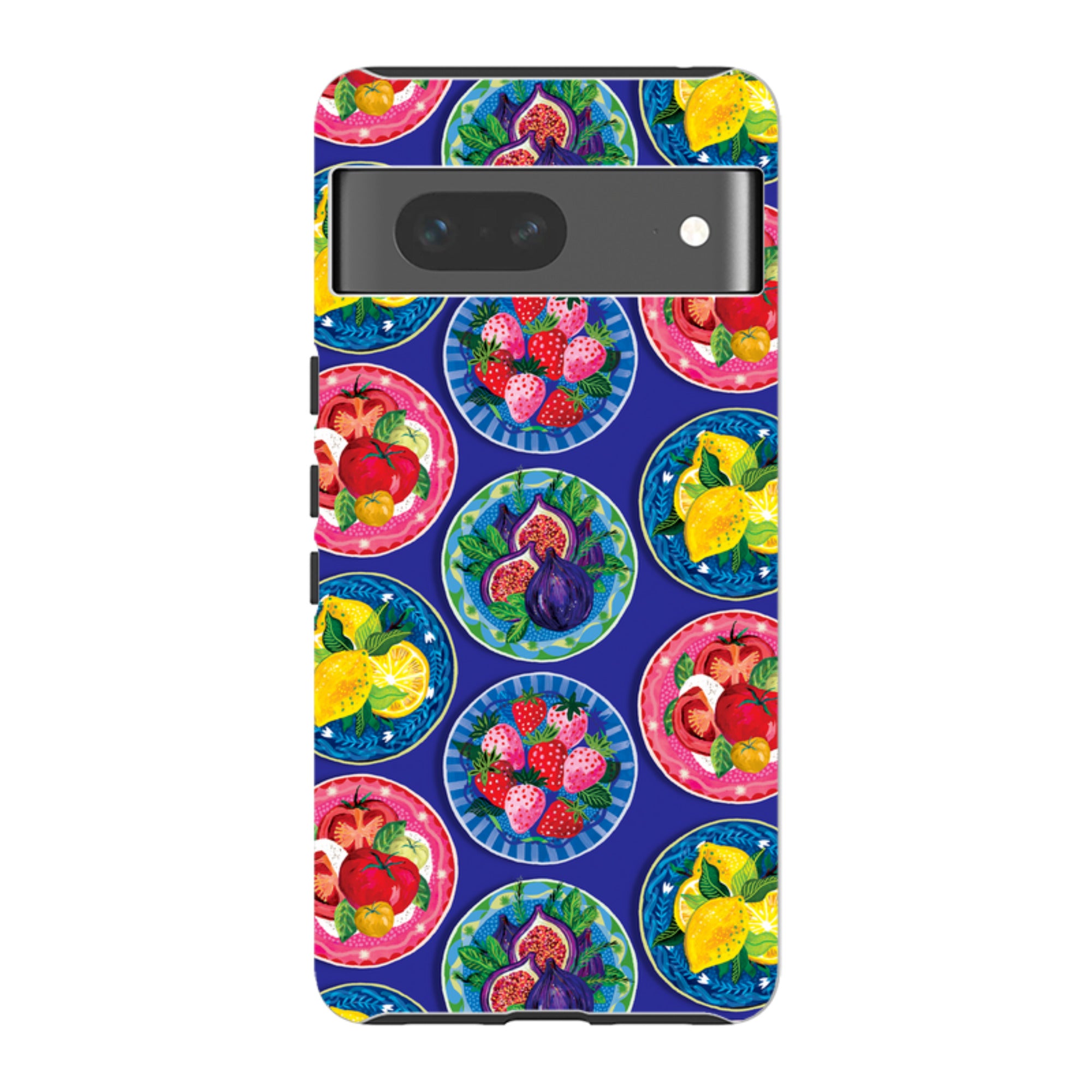 Google Tough Case - Summer Plates Blue By Emma Frances Grant
