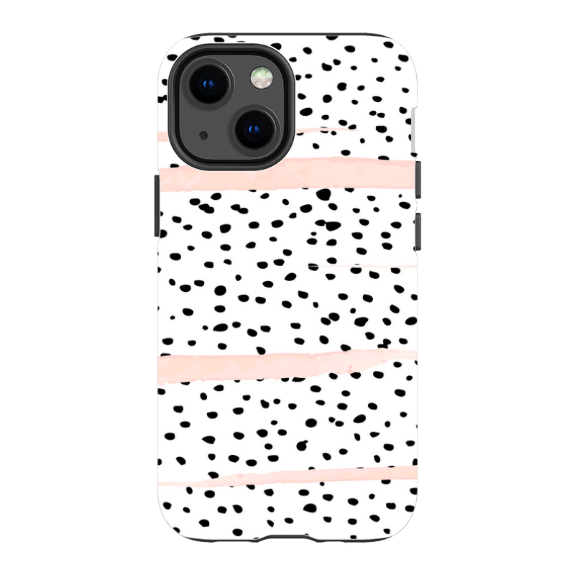 iPhone Tough Case - Dots And Blush