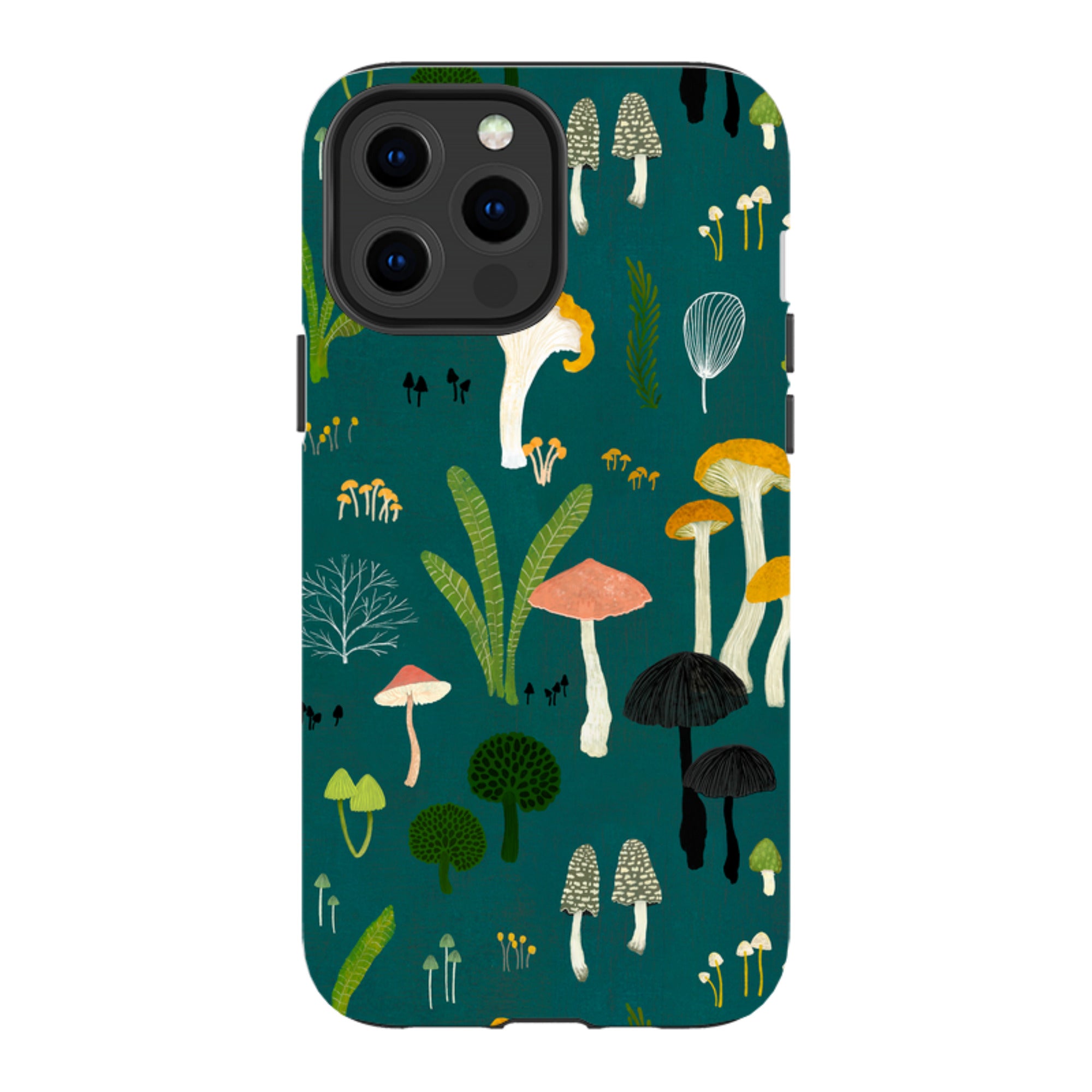 iPhone MagSafe Tough Case - Mushroom Lake By Katherine Quinn