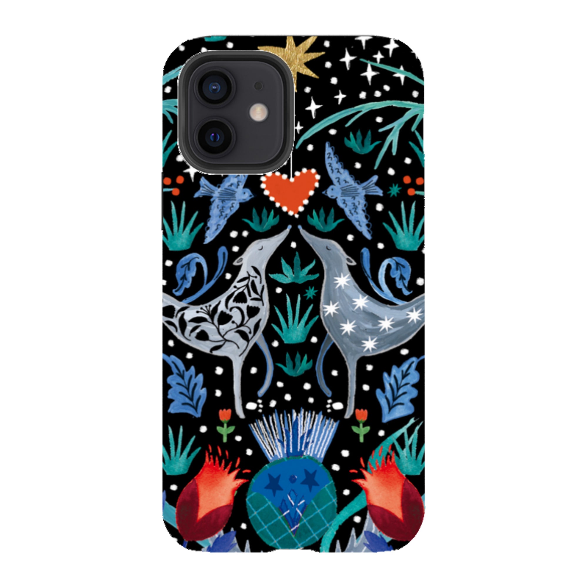 iPhone Tough Case - Winter Walk By Emma Frances Grant
