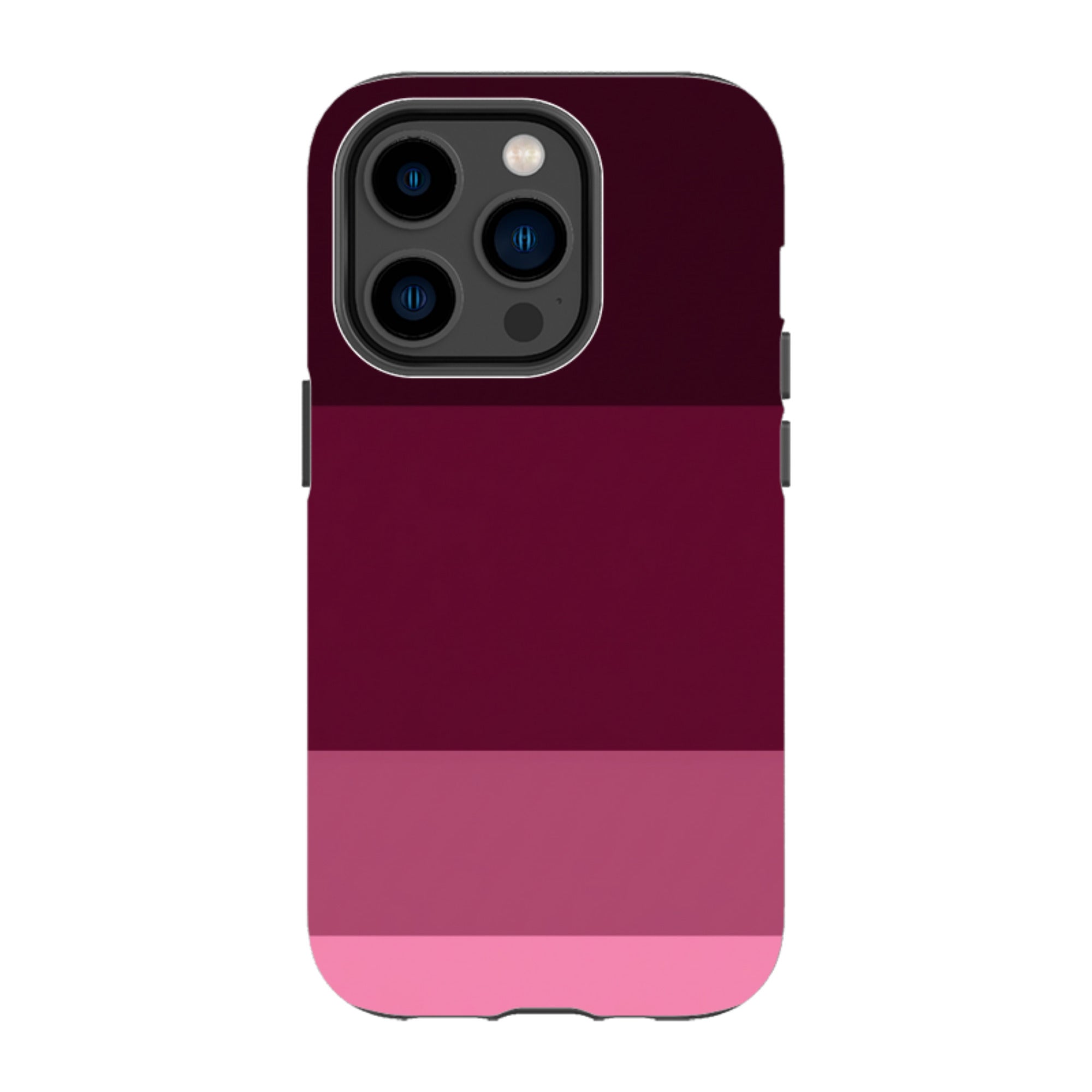 iPhone Tough Case - Burgundy Gradient