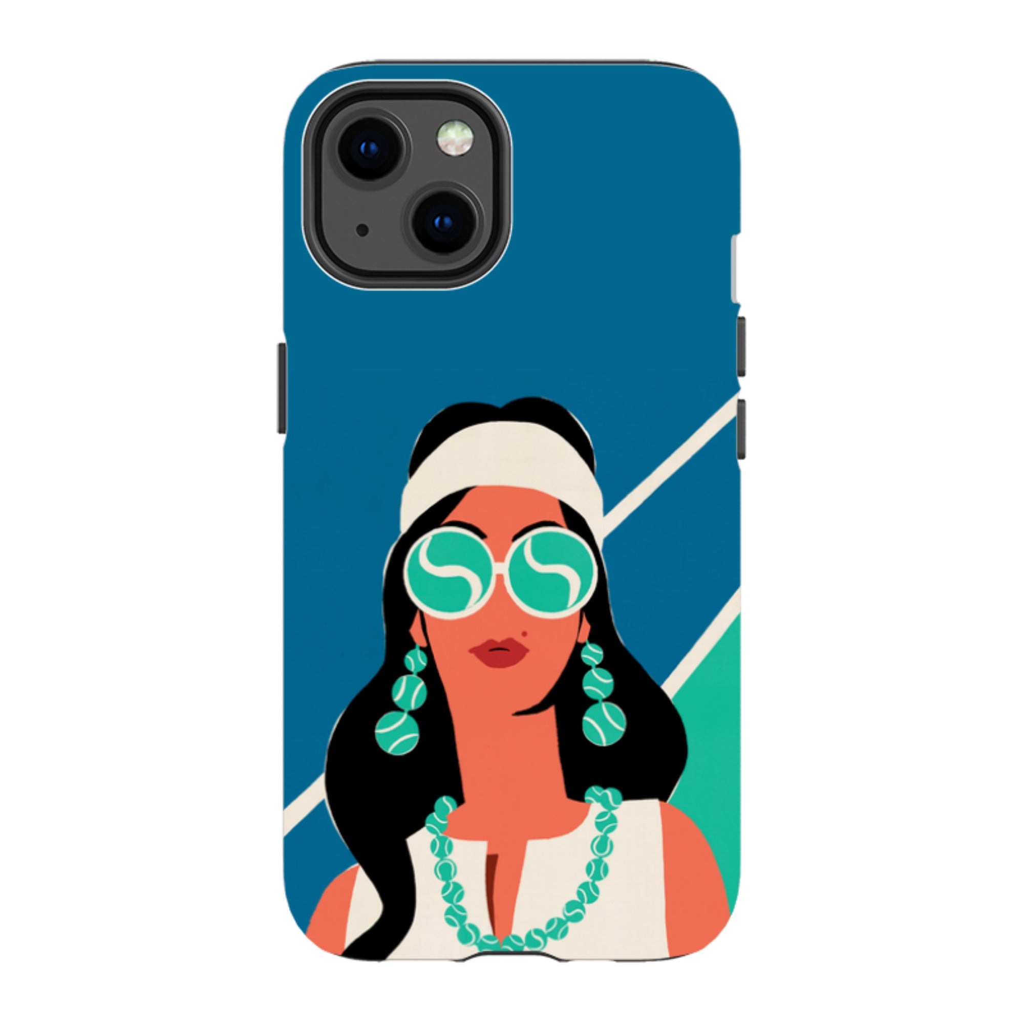 iPhone Tough Case - Tennis Fashion