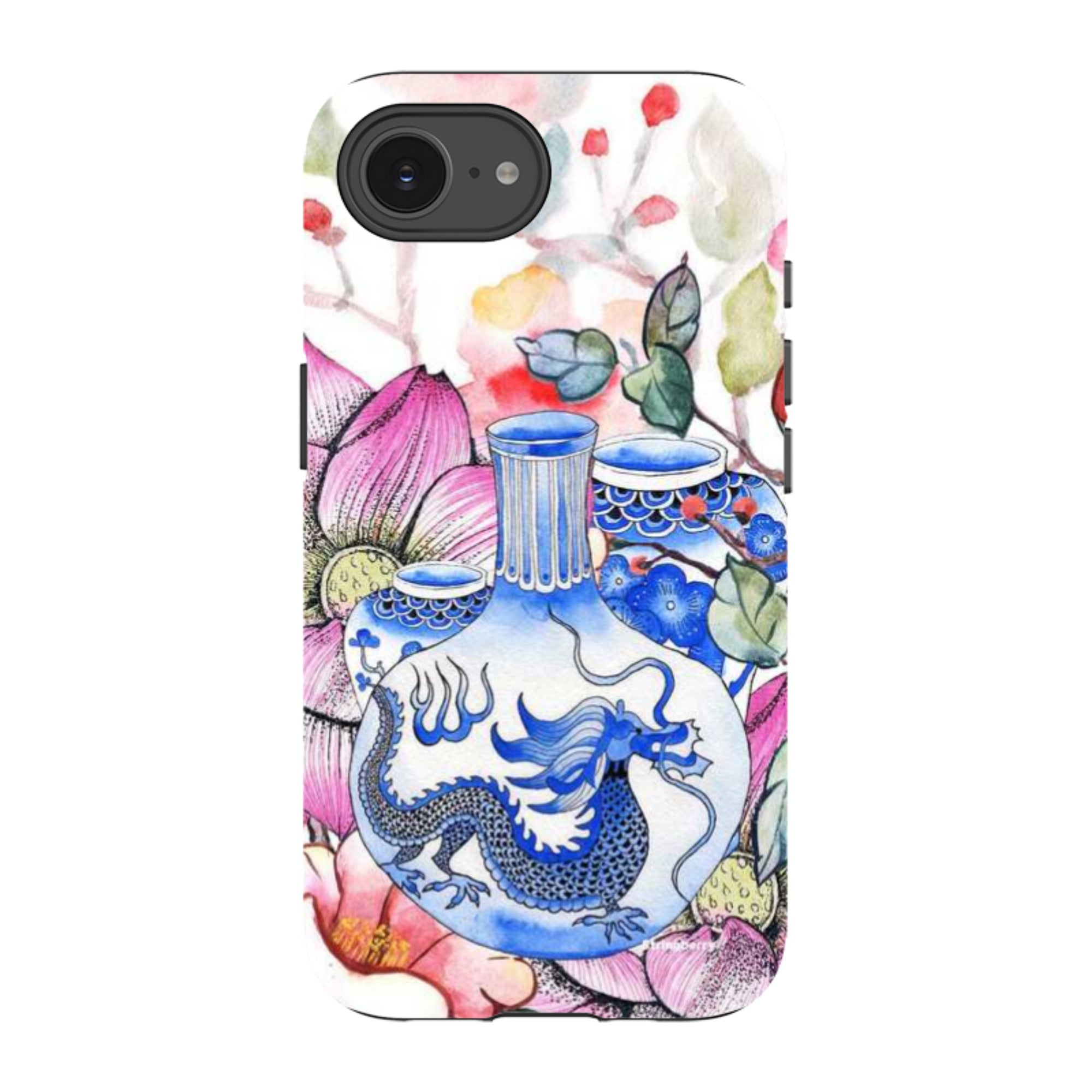 iPhone Tough Case - Dragon Vase