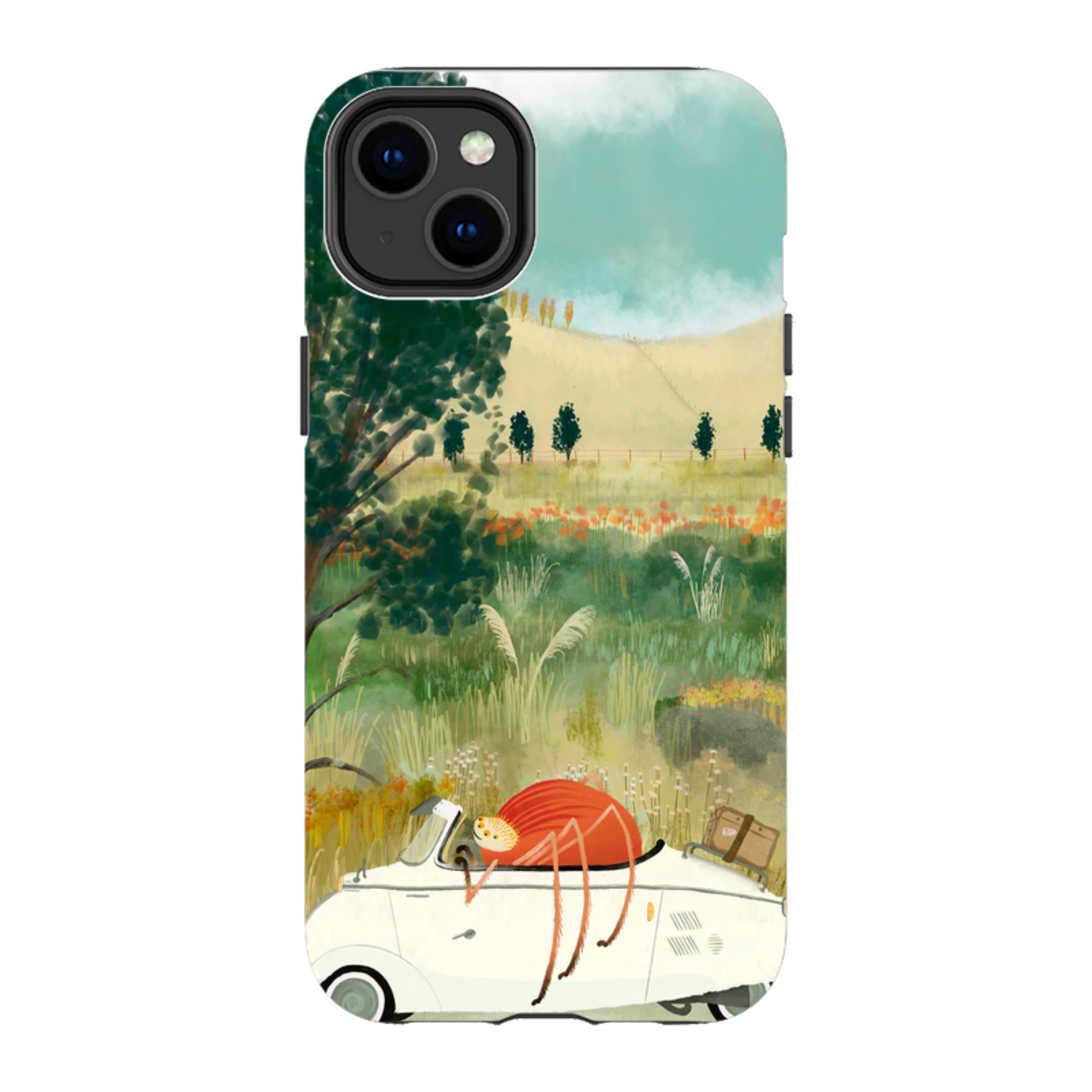 iPhone Tough Case - Happy Travels By Katherine Quinn