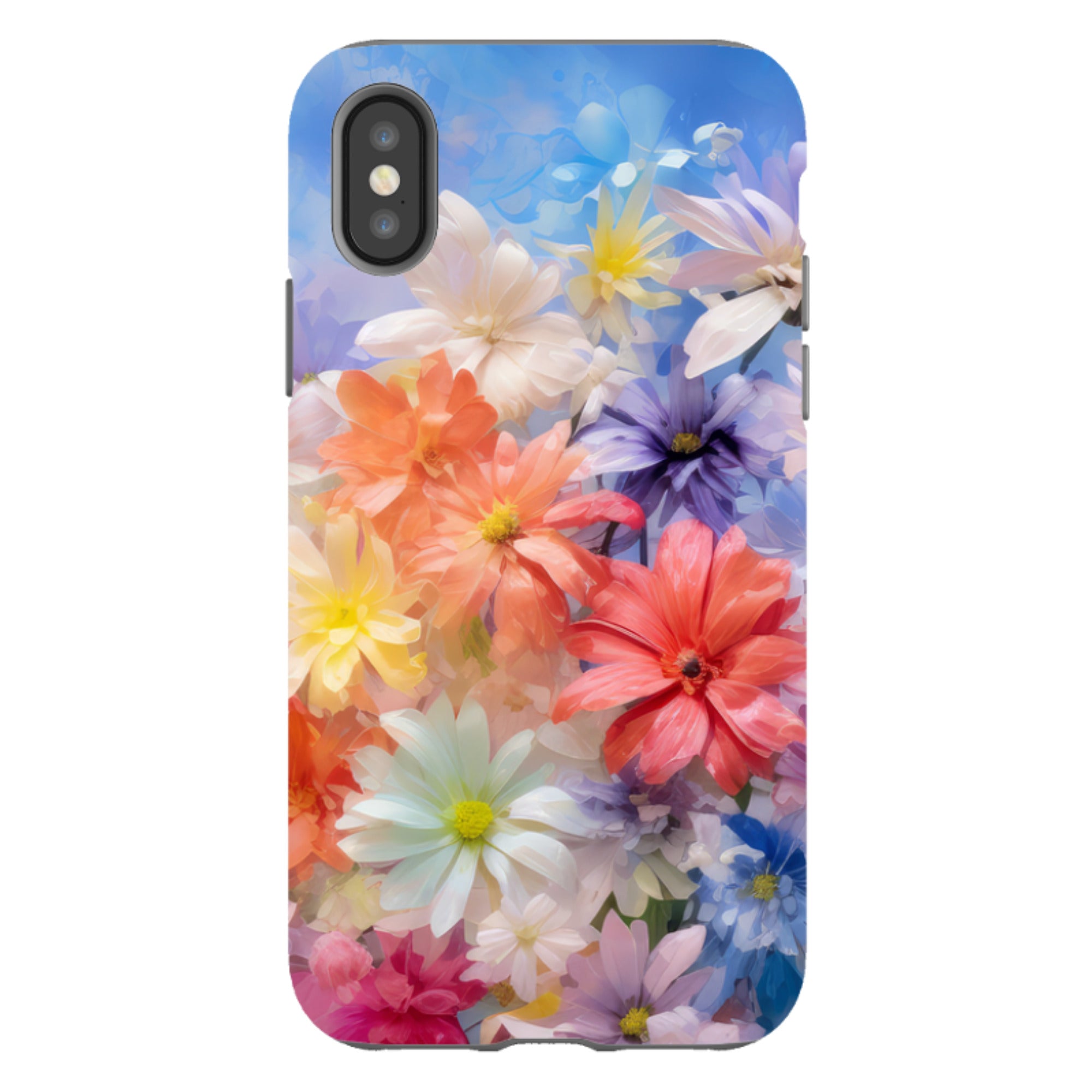 iPhone Tough Case -Esher Floral III