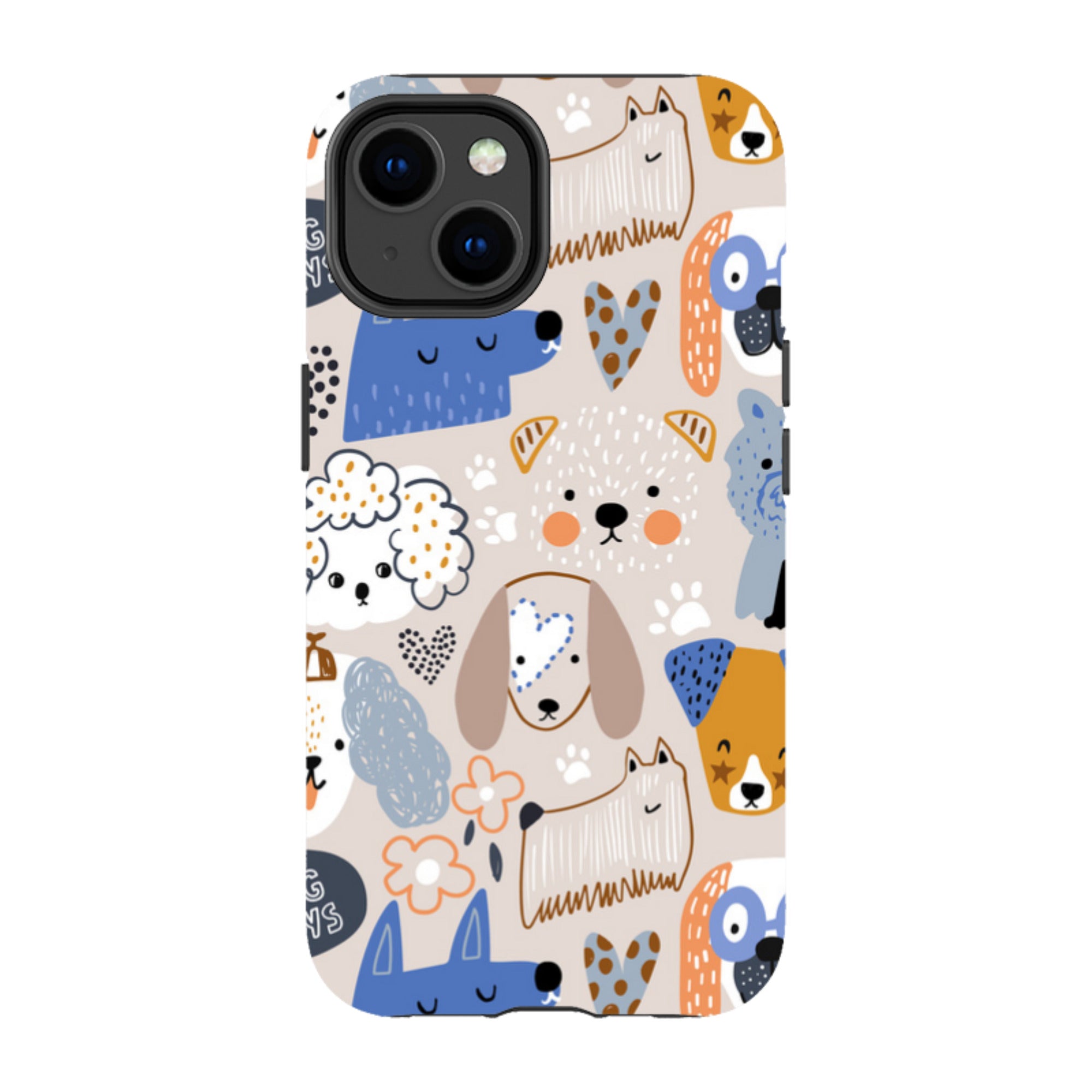 iPhone Tough Case - Love Dogs