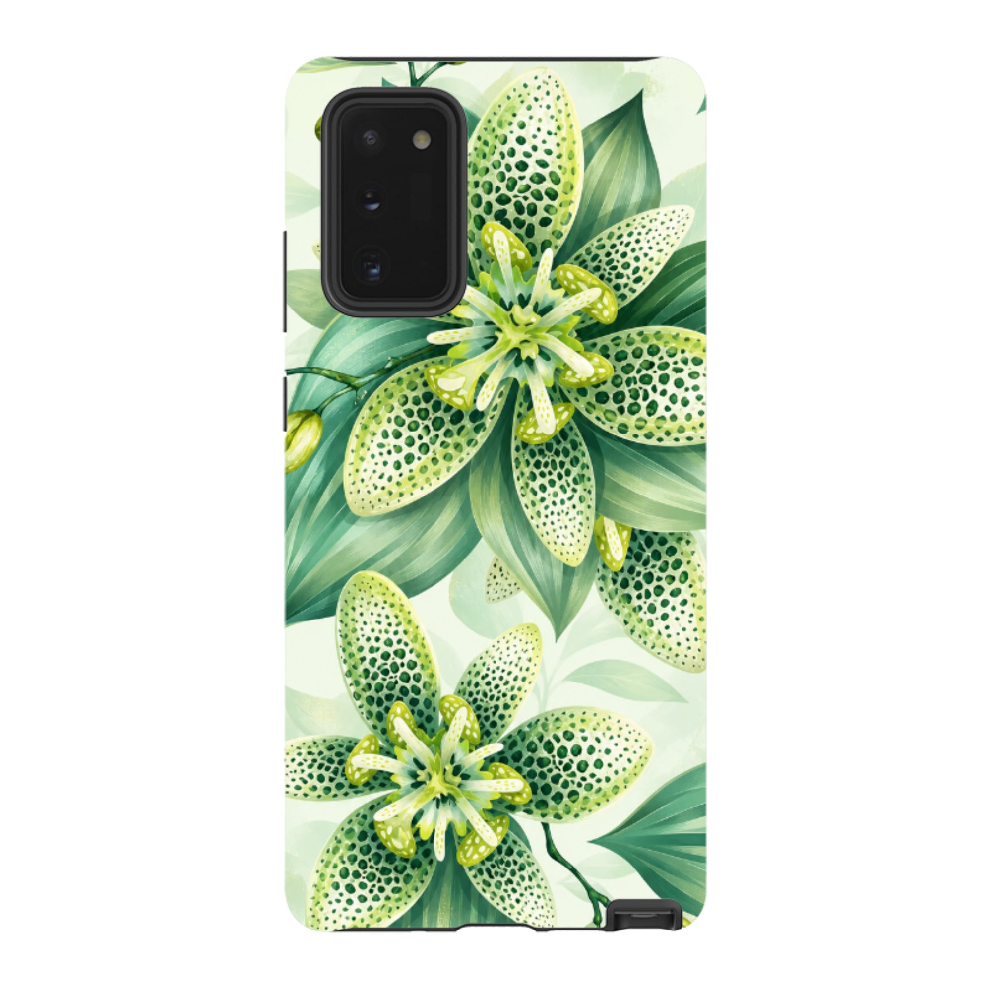 Samsung Tough Case - Sage Green Lily