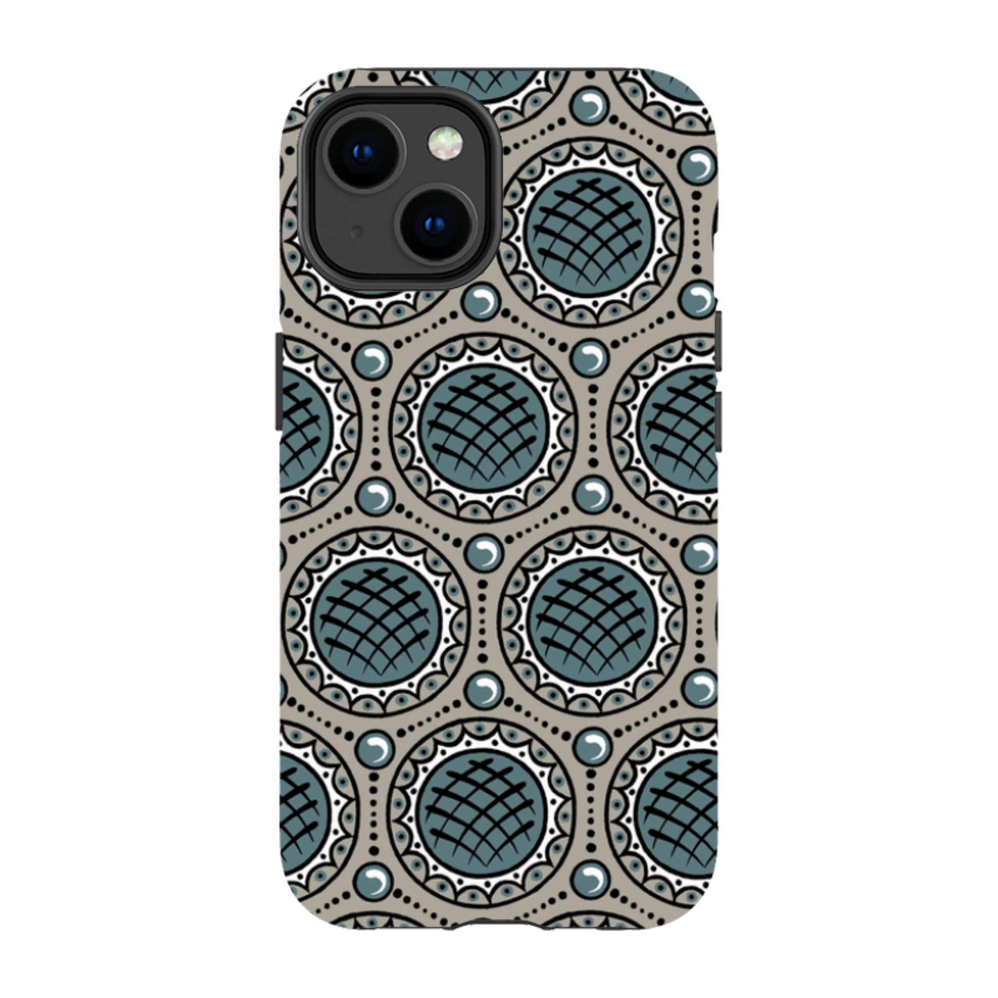 iPhone MagSafe Tough Case - Charleston Green By Cressida Bell