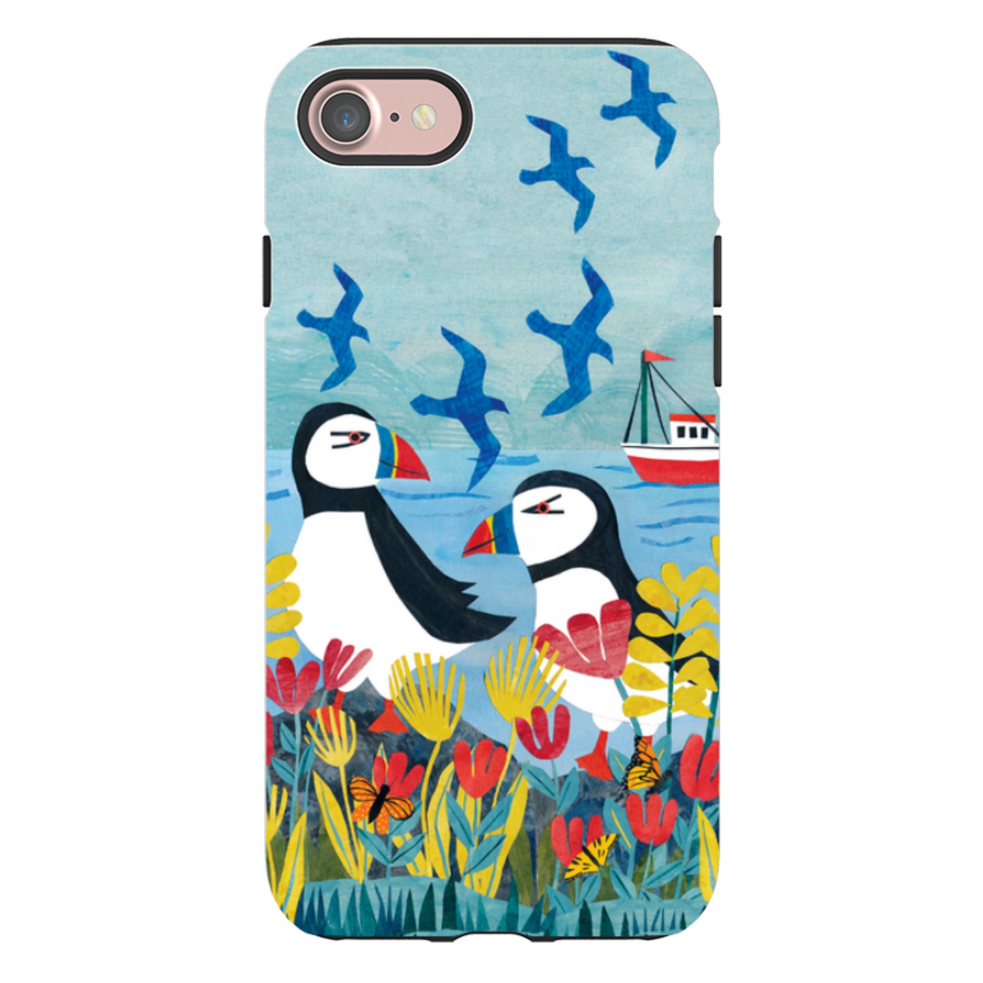 iPhone Case - Puffins By Tracey English