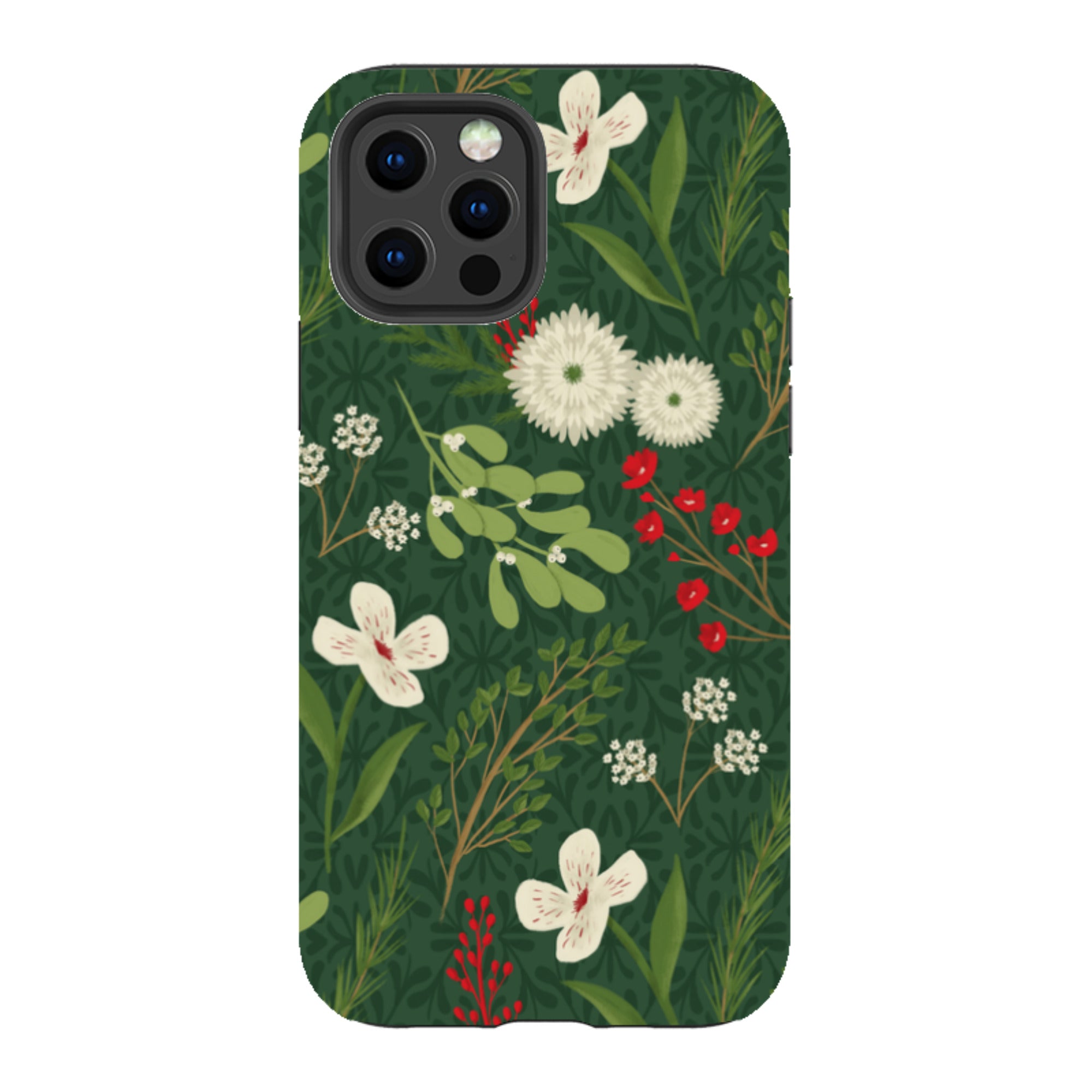 iPhone Tough Case - Holiday Foliage By Abby Jacobs