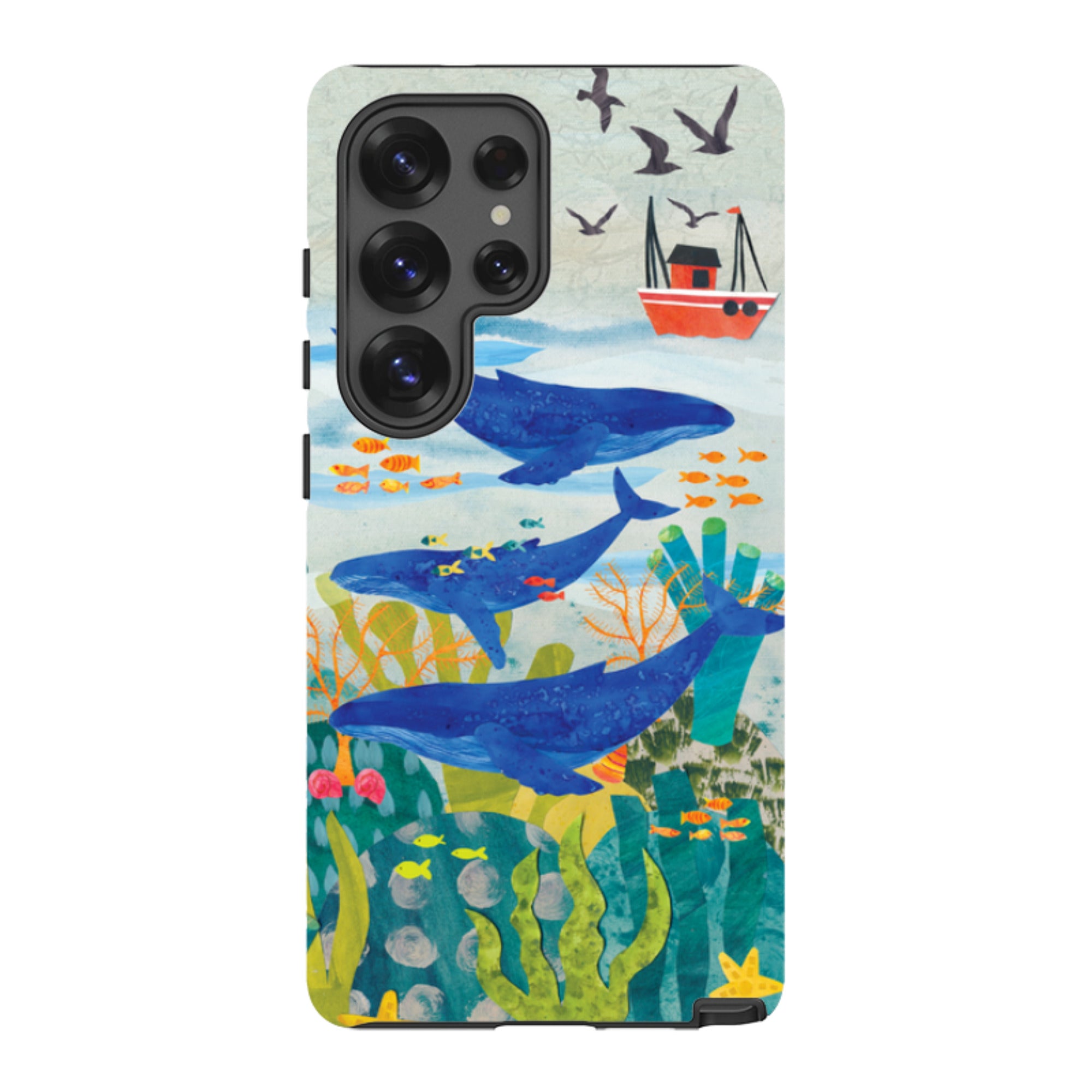 Samsung Tough  Case - Whale Watching By Tracey English