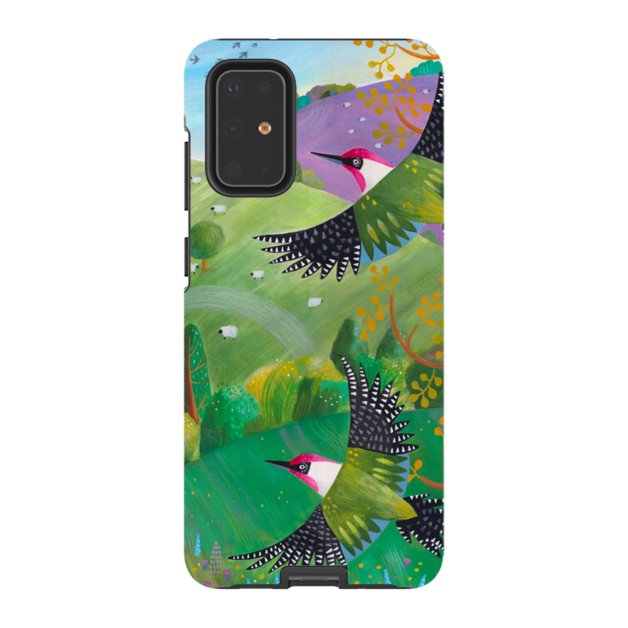Samsung Tough Case - Woodpeckers By Bex Parkin