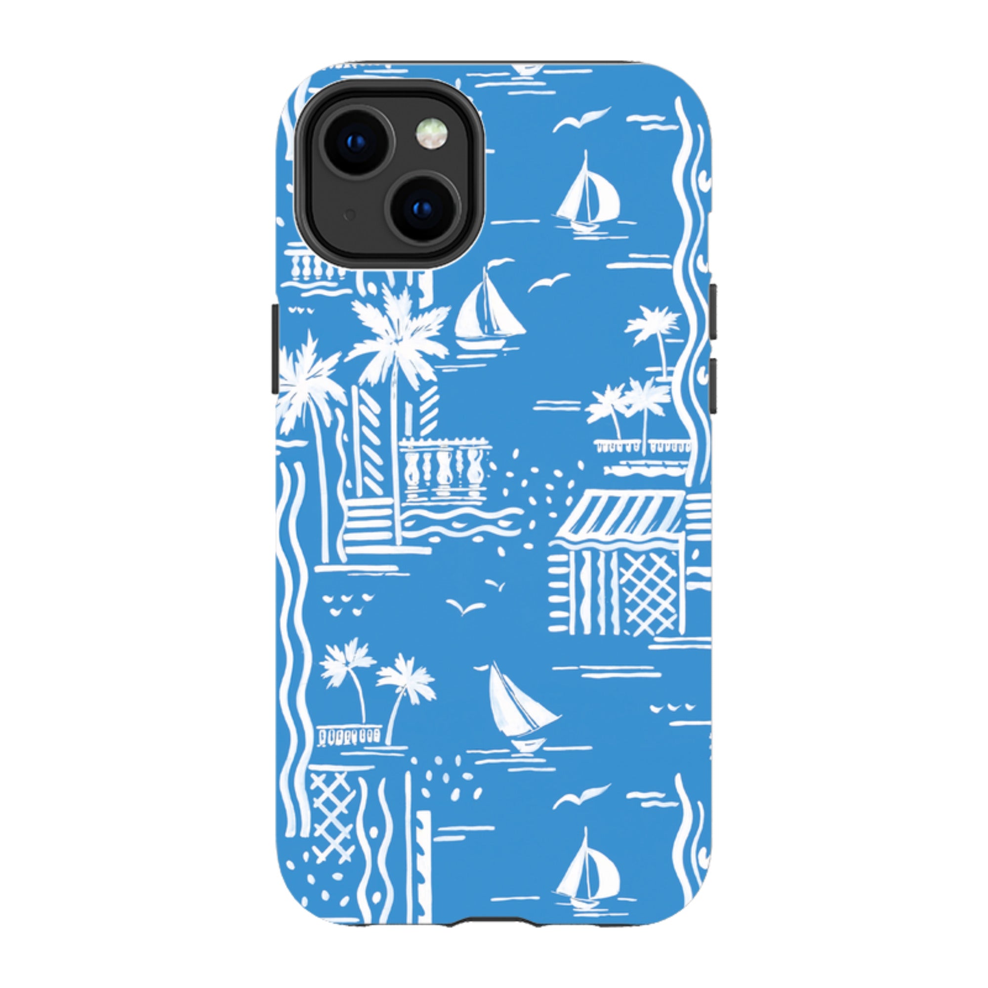 iPhone Tough Case - Cote D'Azur Boats By Sarah Campbell