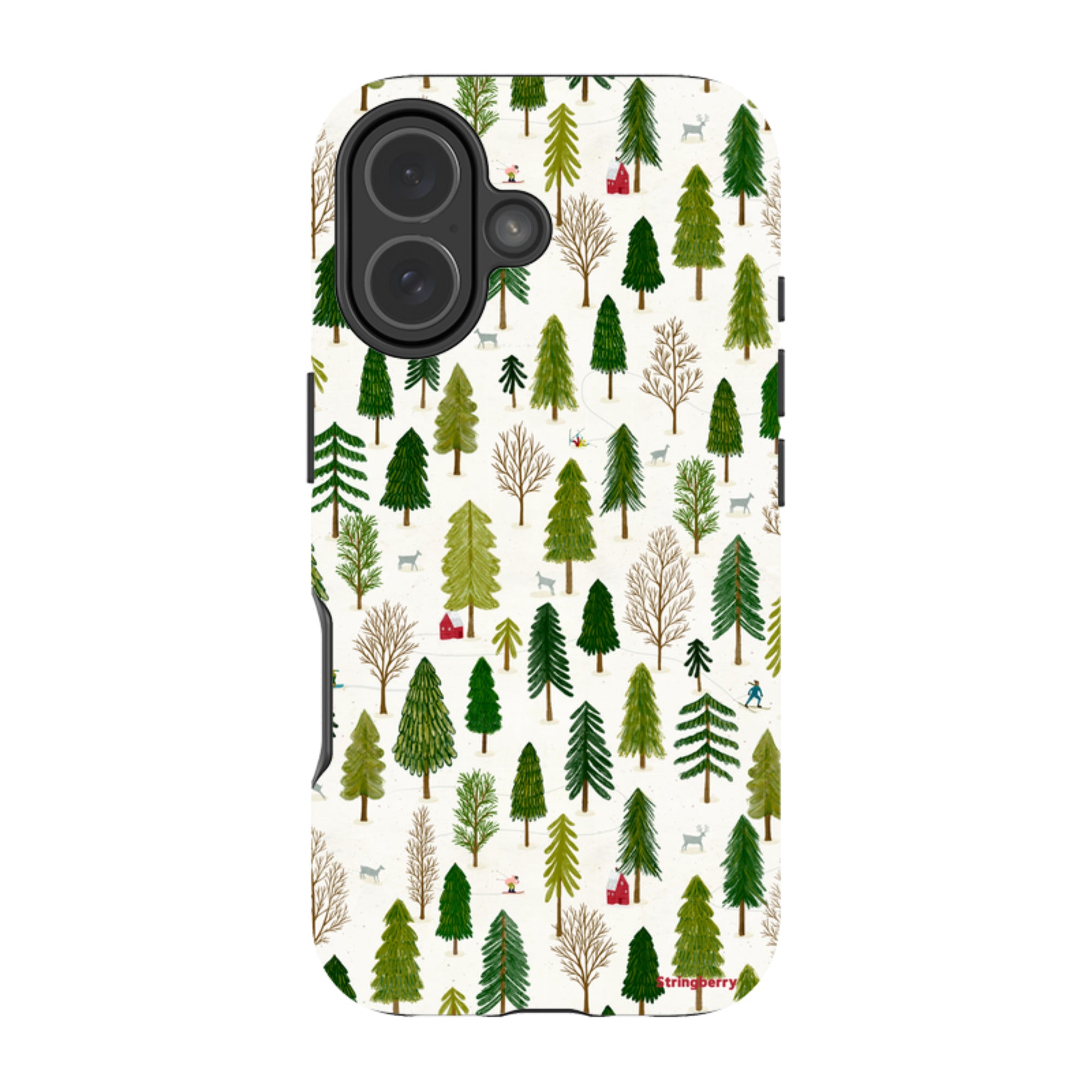 iPhone Tough Case - Winter Landscape IV By Katherine Quinn