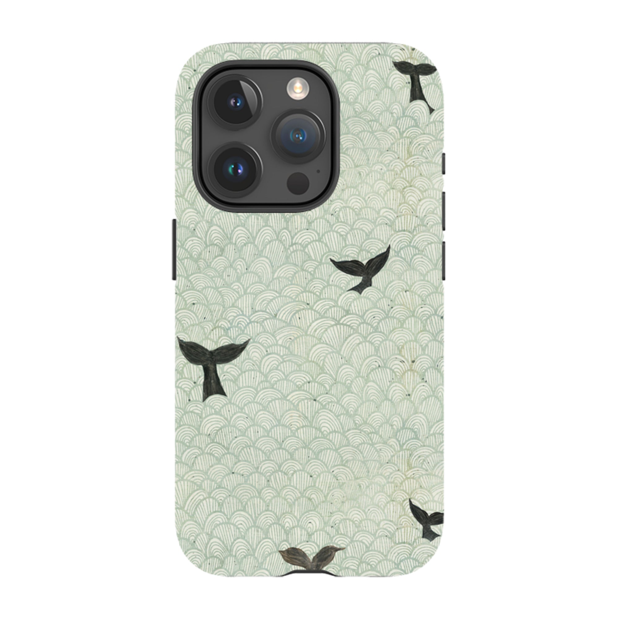 iPhone Tough Case - Whale Tails By Katherine Quinn