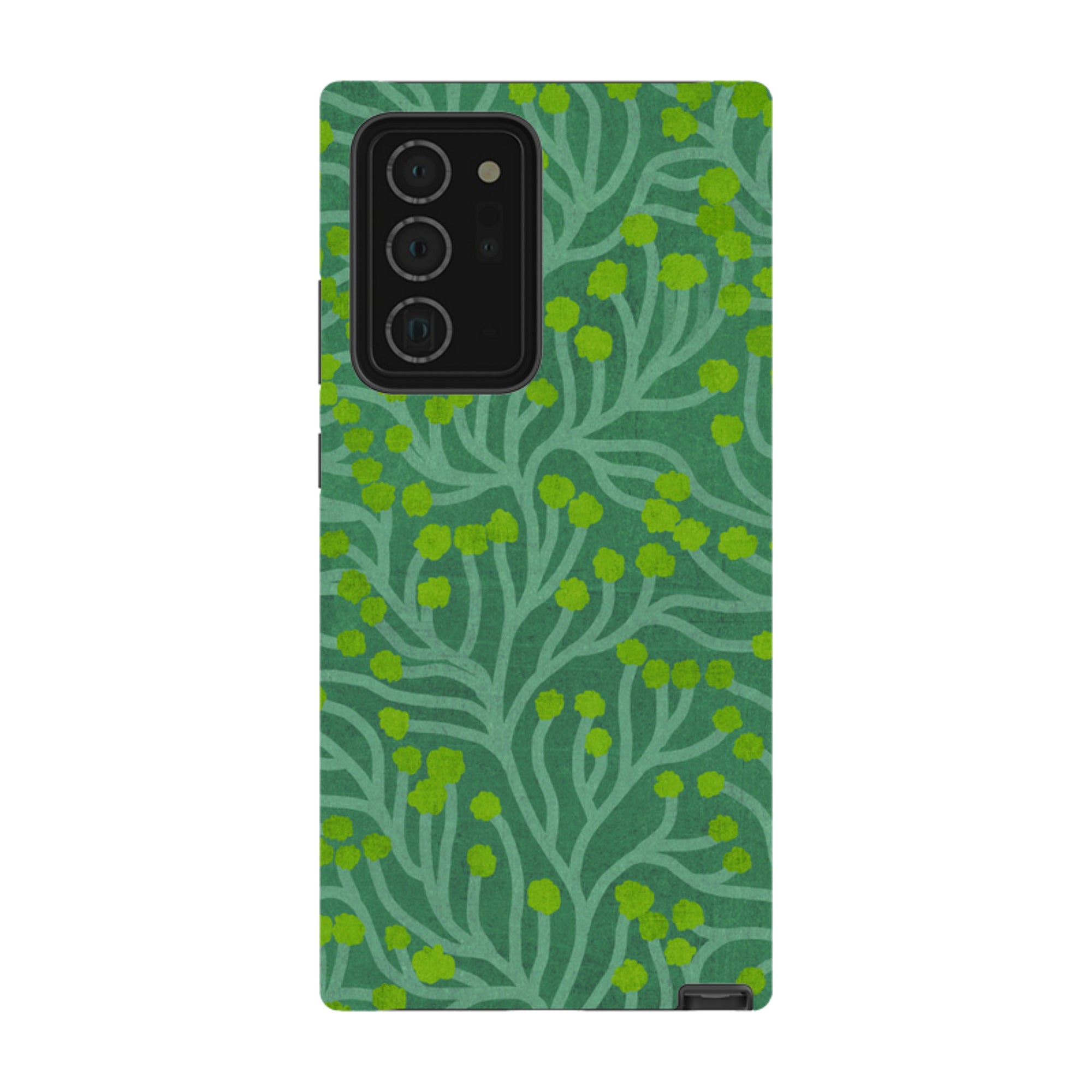 Samsung Tough Case - Vine Green And Teal By Katherine Quinn