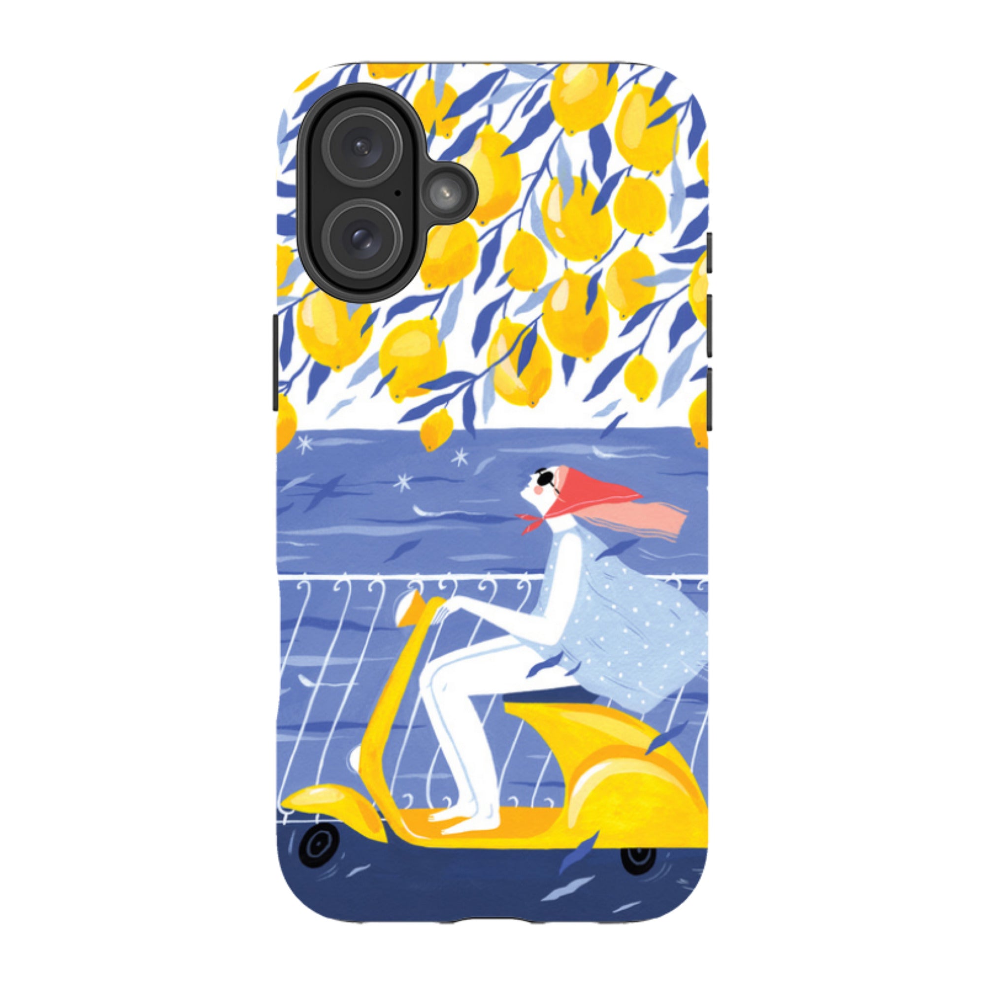 iPhone Tough Case - Amalfi Ride By Madalina Andronic