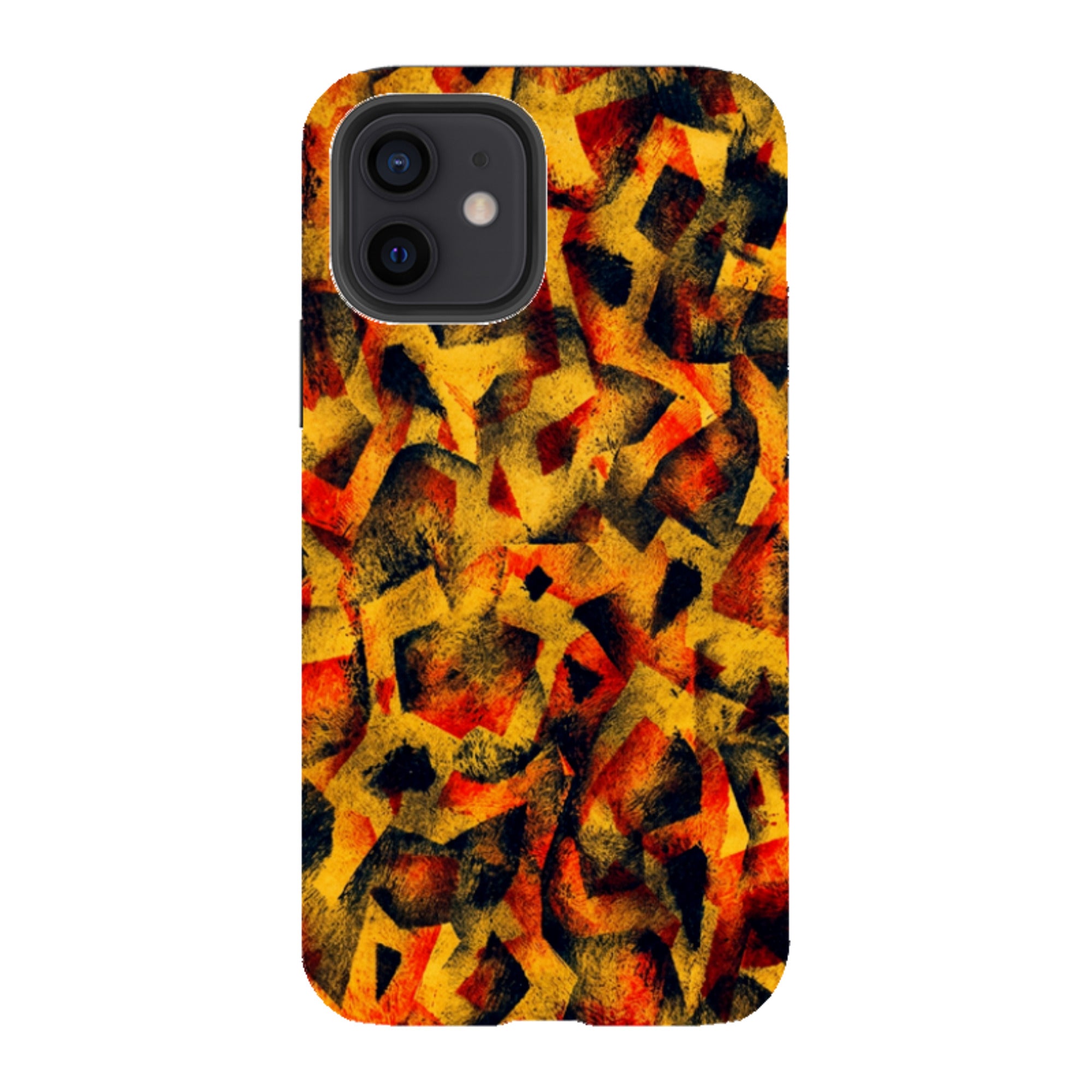 iPhone Tough Case - Abstract Cubism