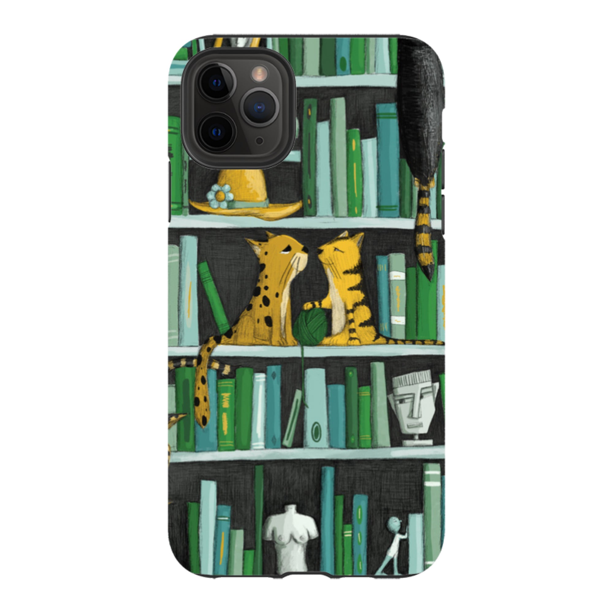 iPhone Tough Case - Library Friends By Maja Lindberg