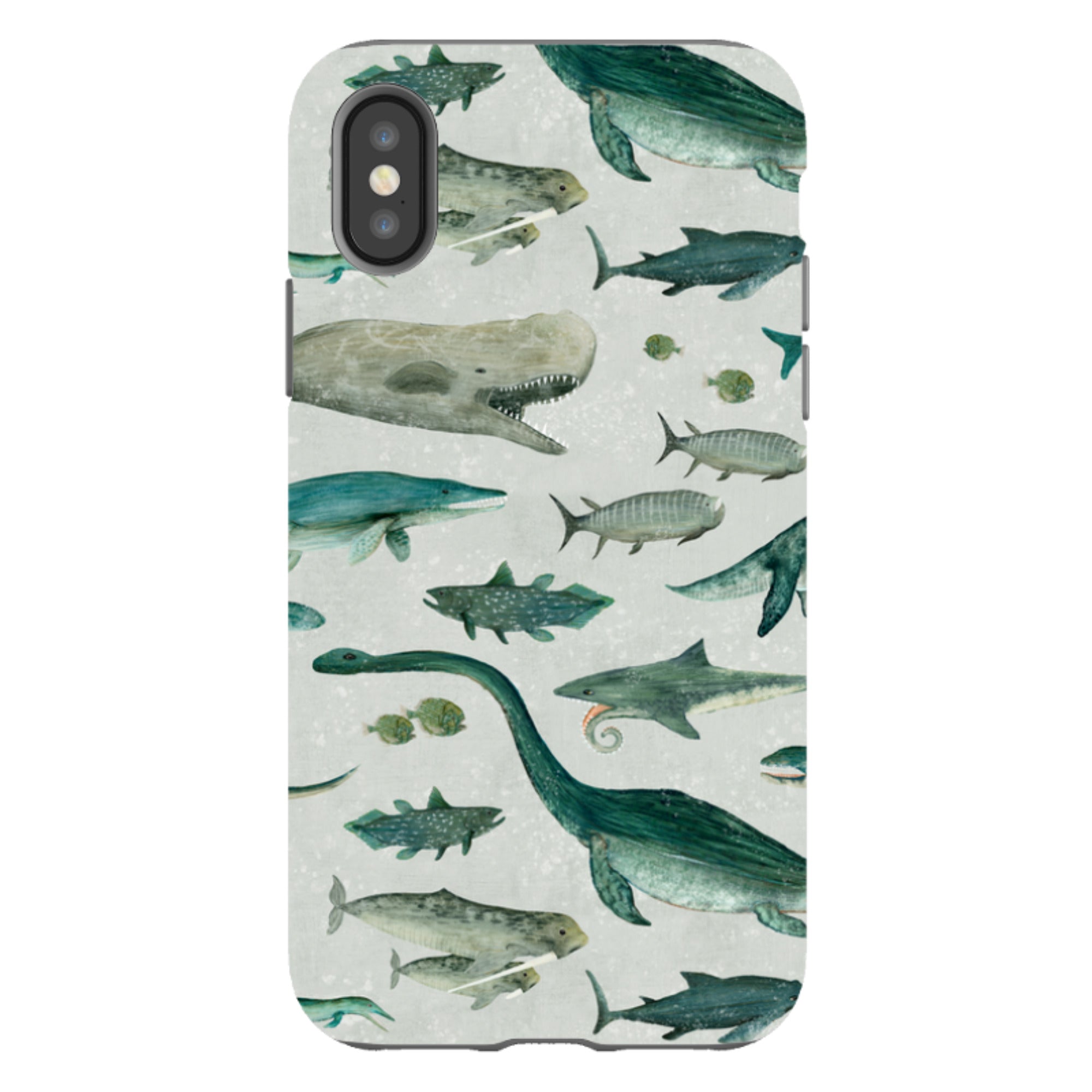 iPhone Tough Case - Ancient Oceans By Katherine Quinn