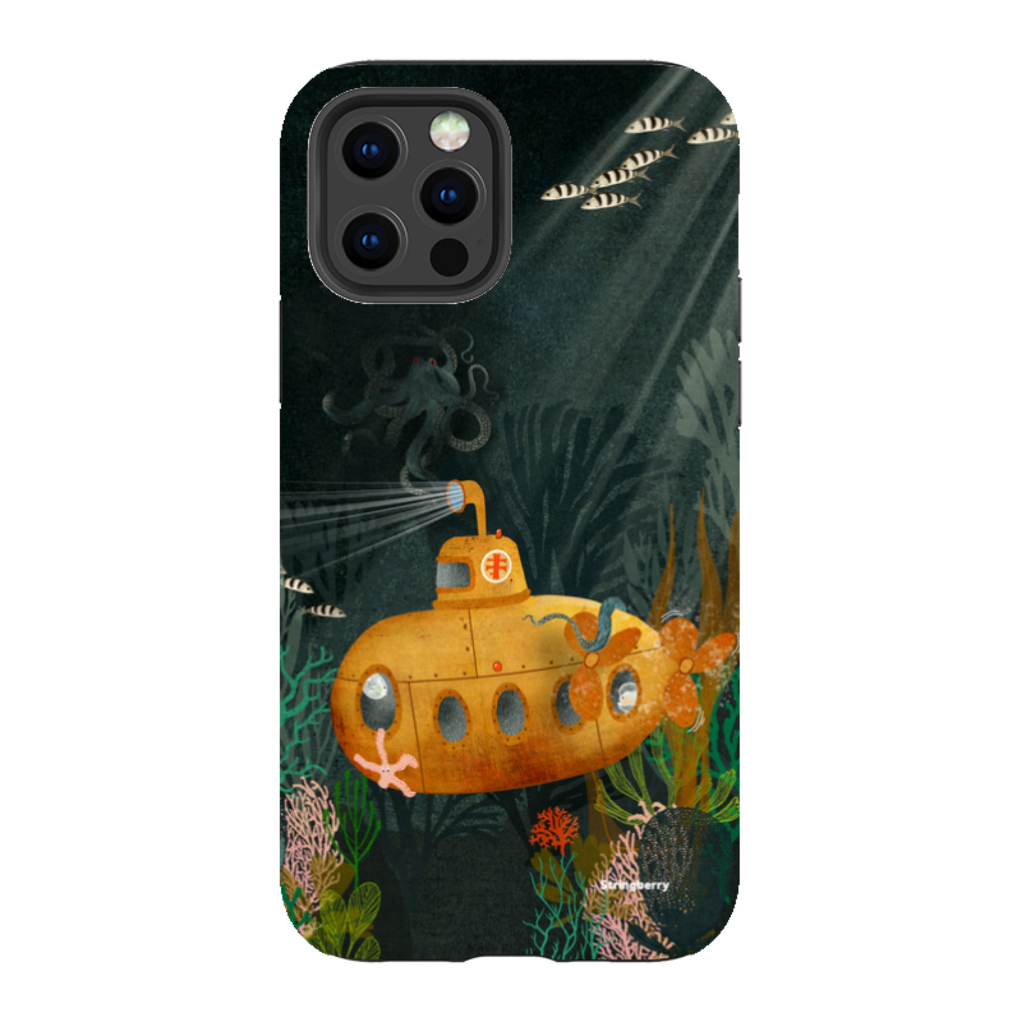 iPhone Tough Case - Submarine By Katherine Quinn