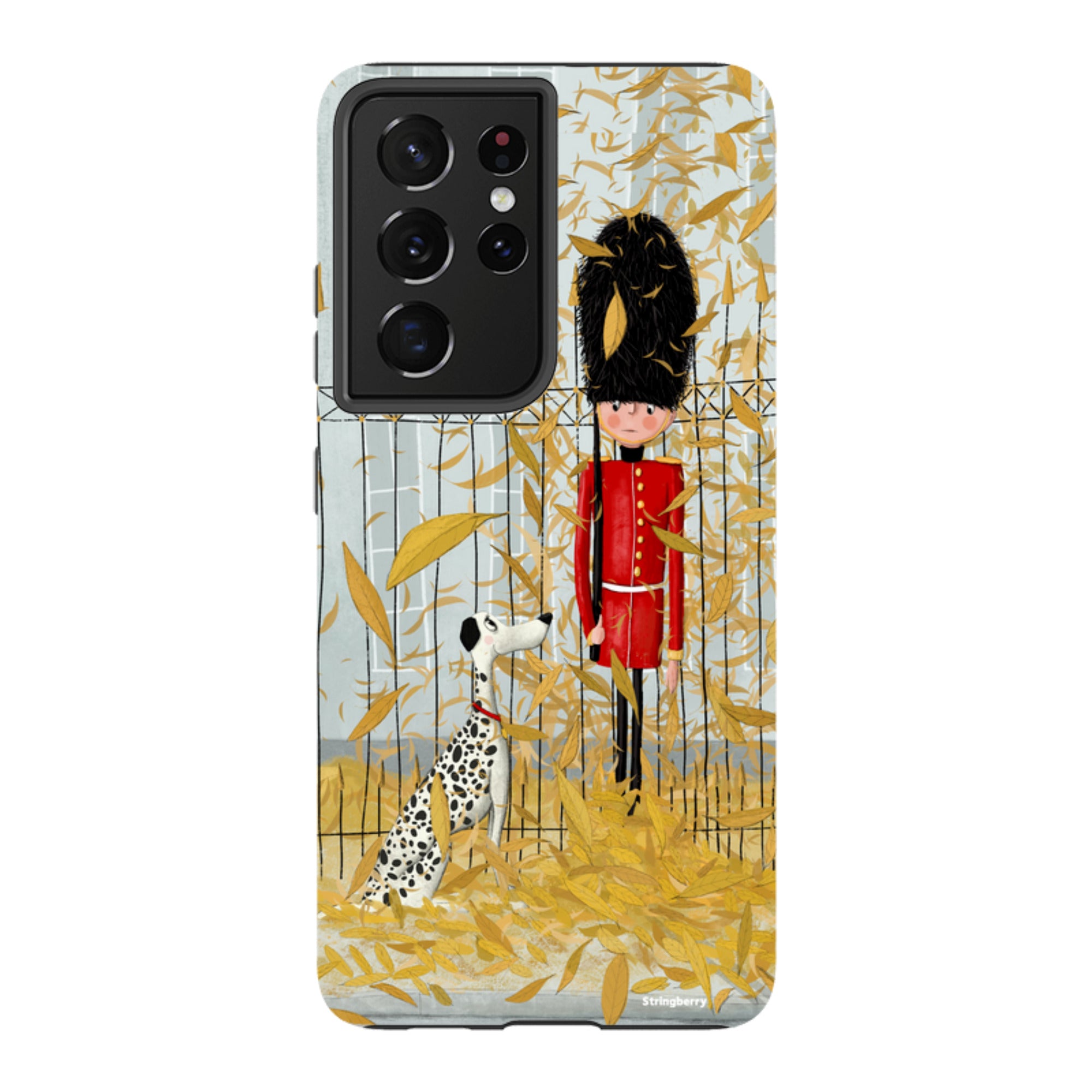 Samsung Tough Case - London In Leaves By Maja Lindberg