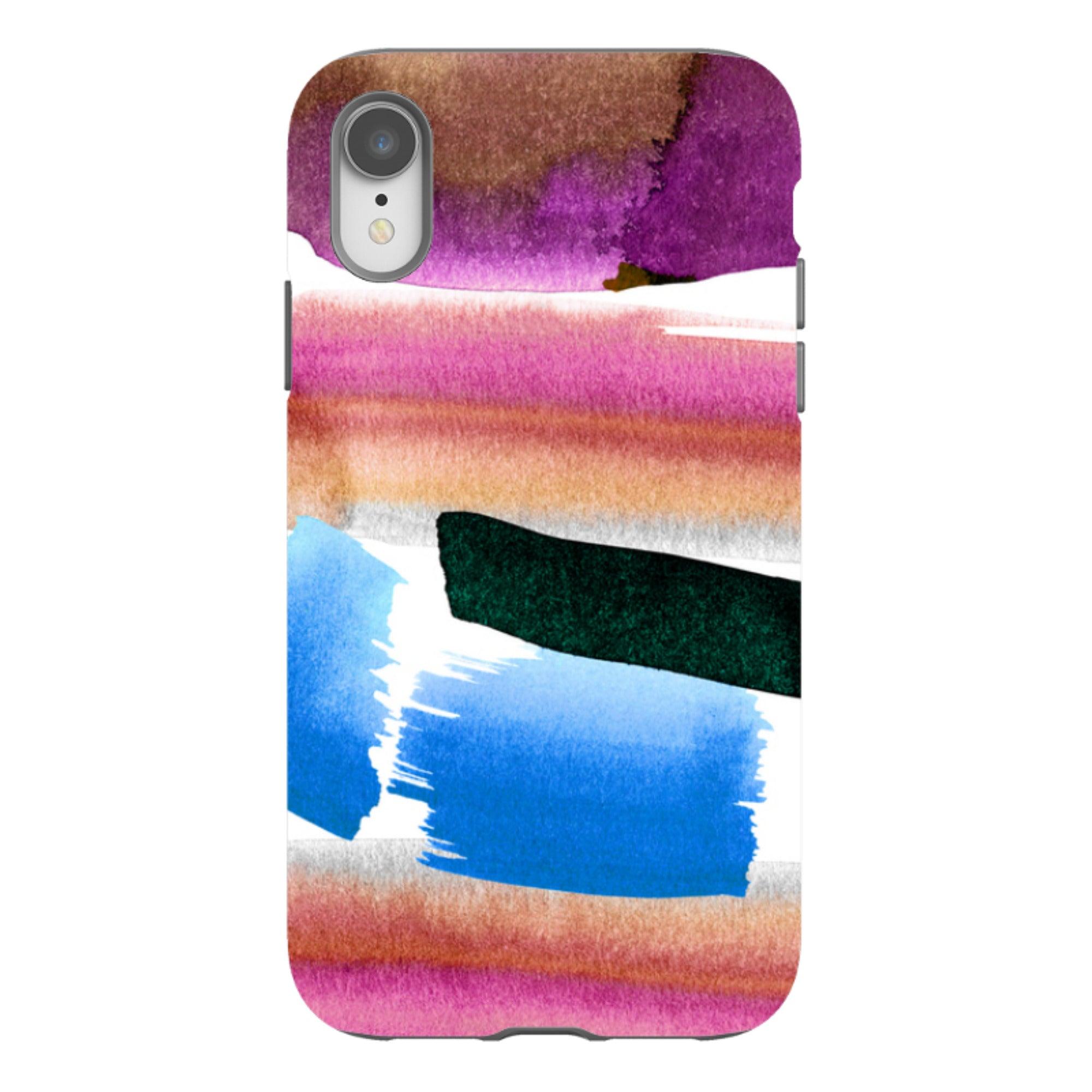 iPhone Tough Case - Sunset Painting By Kitty Joseph