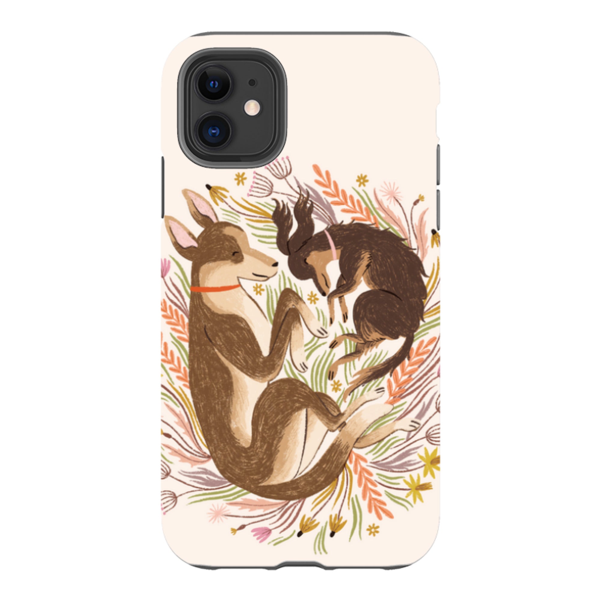 iPhone Tough Case - No Better Dream (Dogs) By Meghann Rader