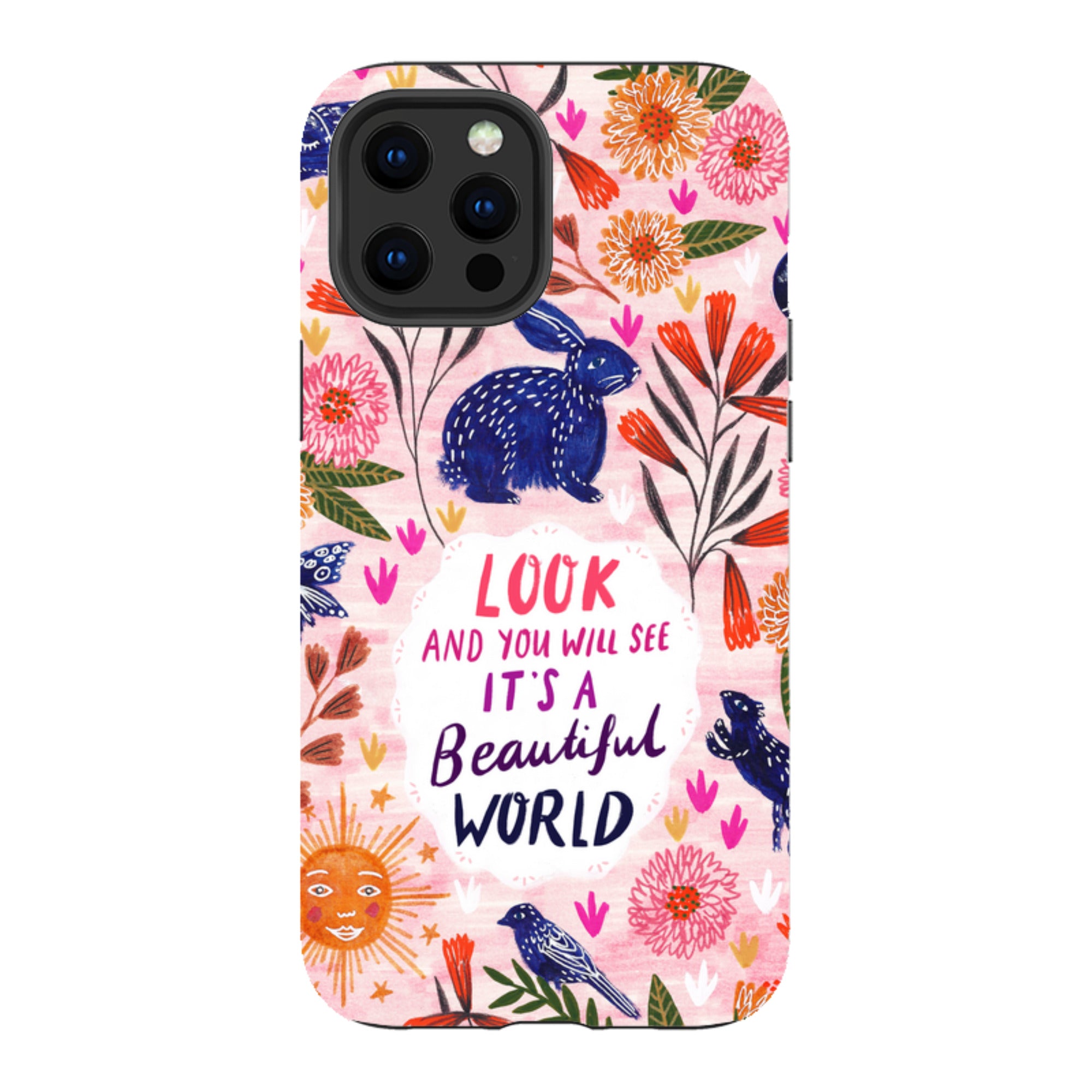 iPhone Tough Case - Beautiful World By Lee Foster Wilson