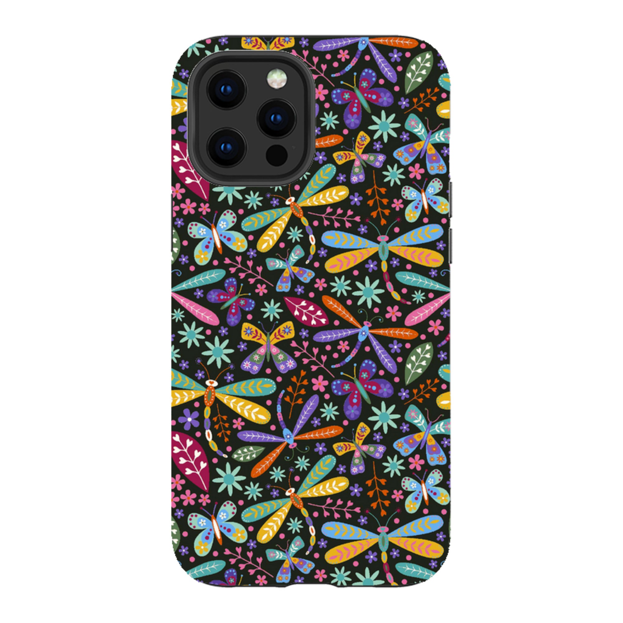 iPhone Tough Case - Dragonflies Multi By Suzy Taylor