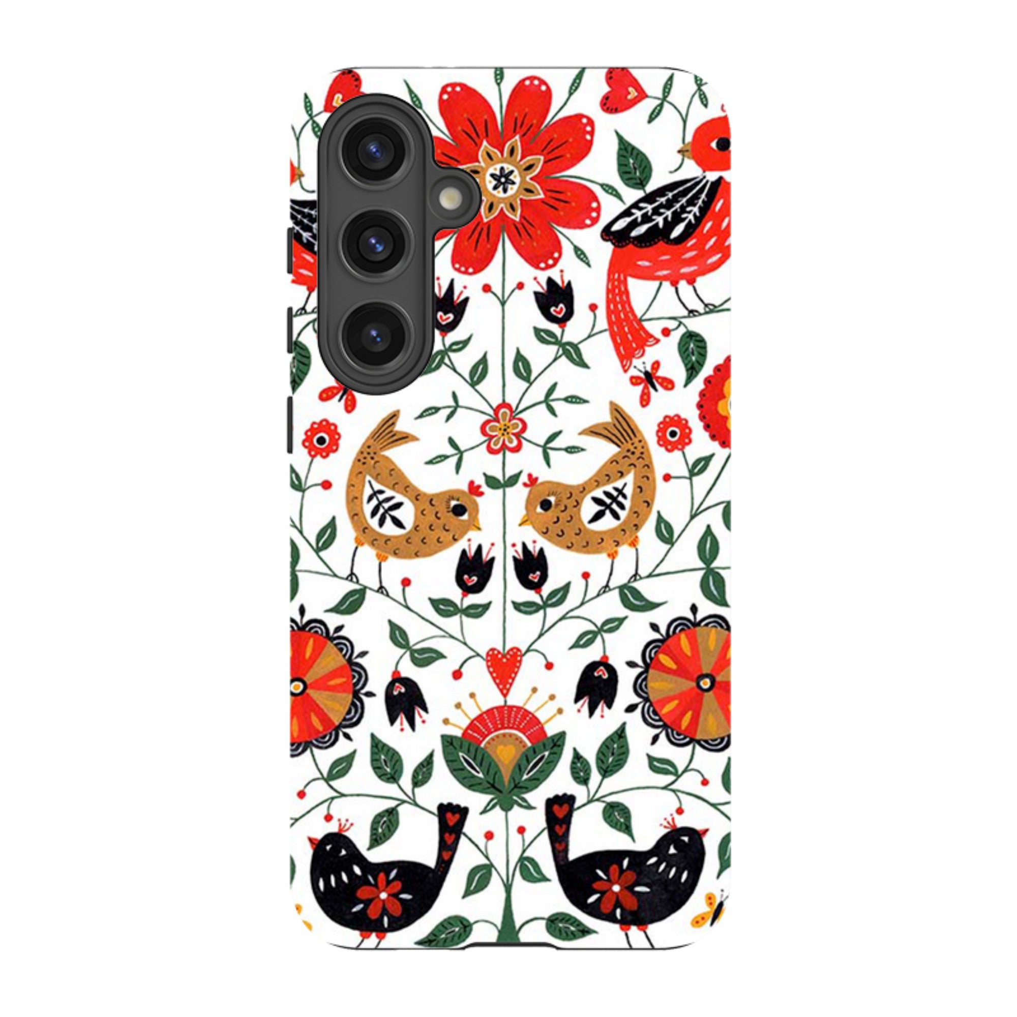 Samsung Tough Case - Birds And Floral By Suzy Taylor
