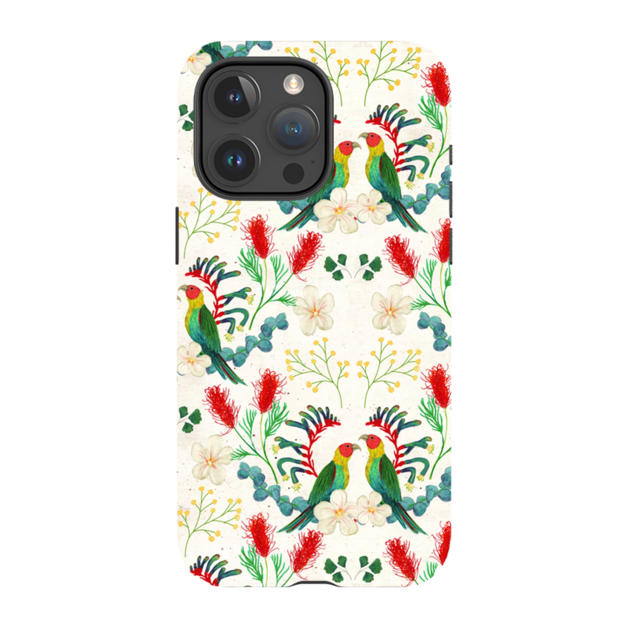iPhone Tough Case - Rainbow Lorikeet By Katherine Quinn