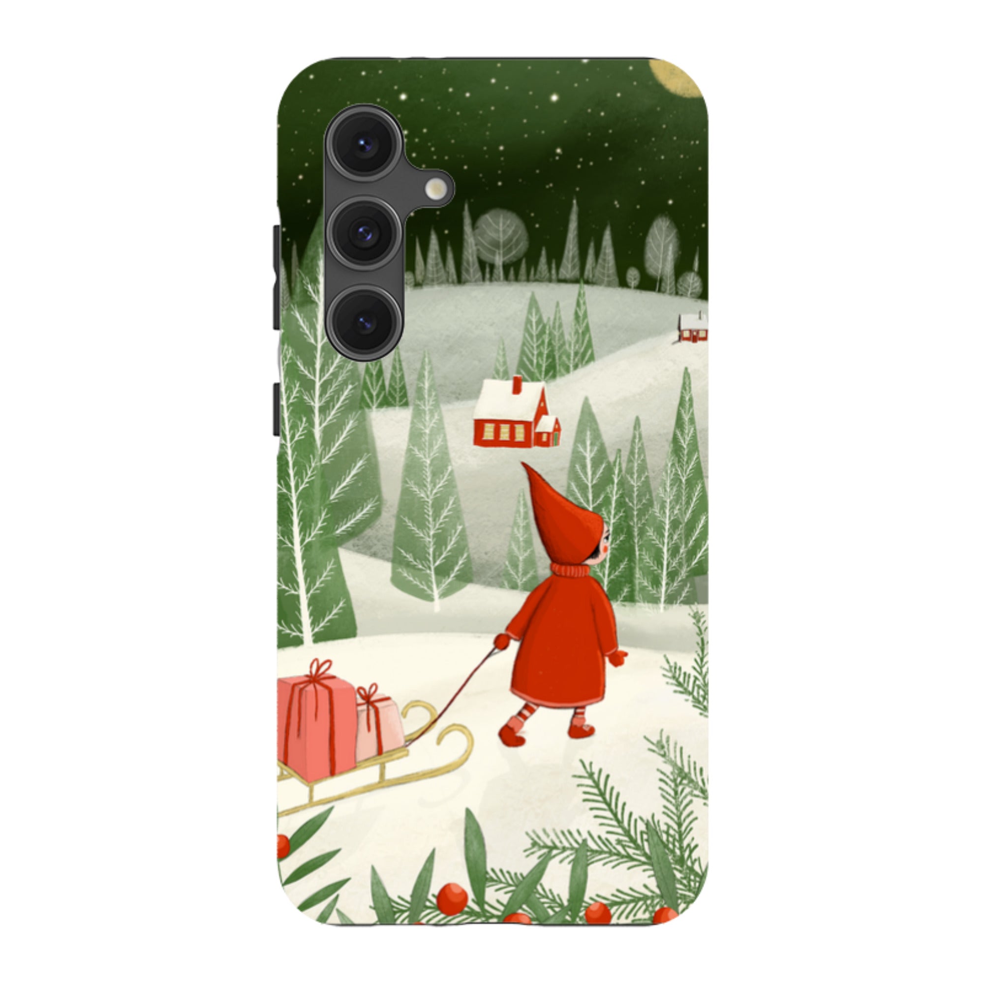 Samsung Tough Case - Christmas Night By Maja Lindberg
