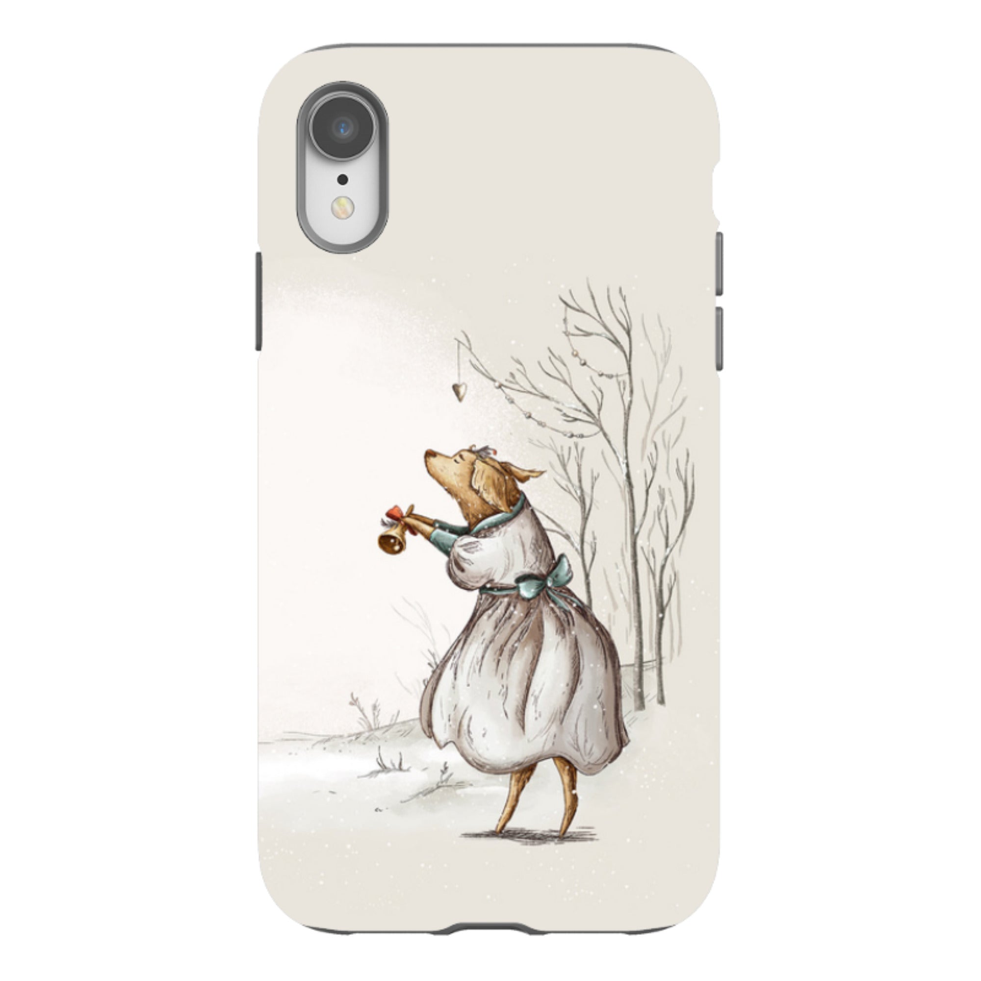 iPhone Tough Case - Lady Xmas