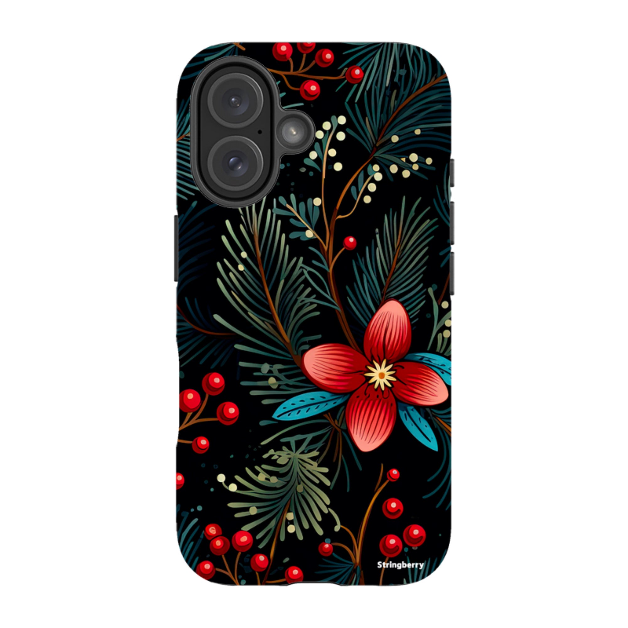 iPhone MagSafe Tough Case - Red Berries