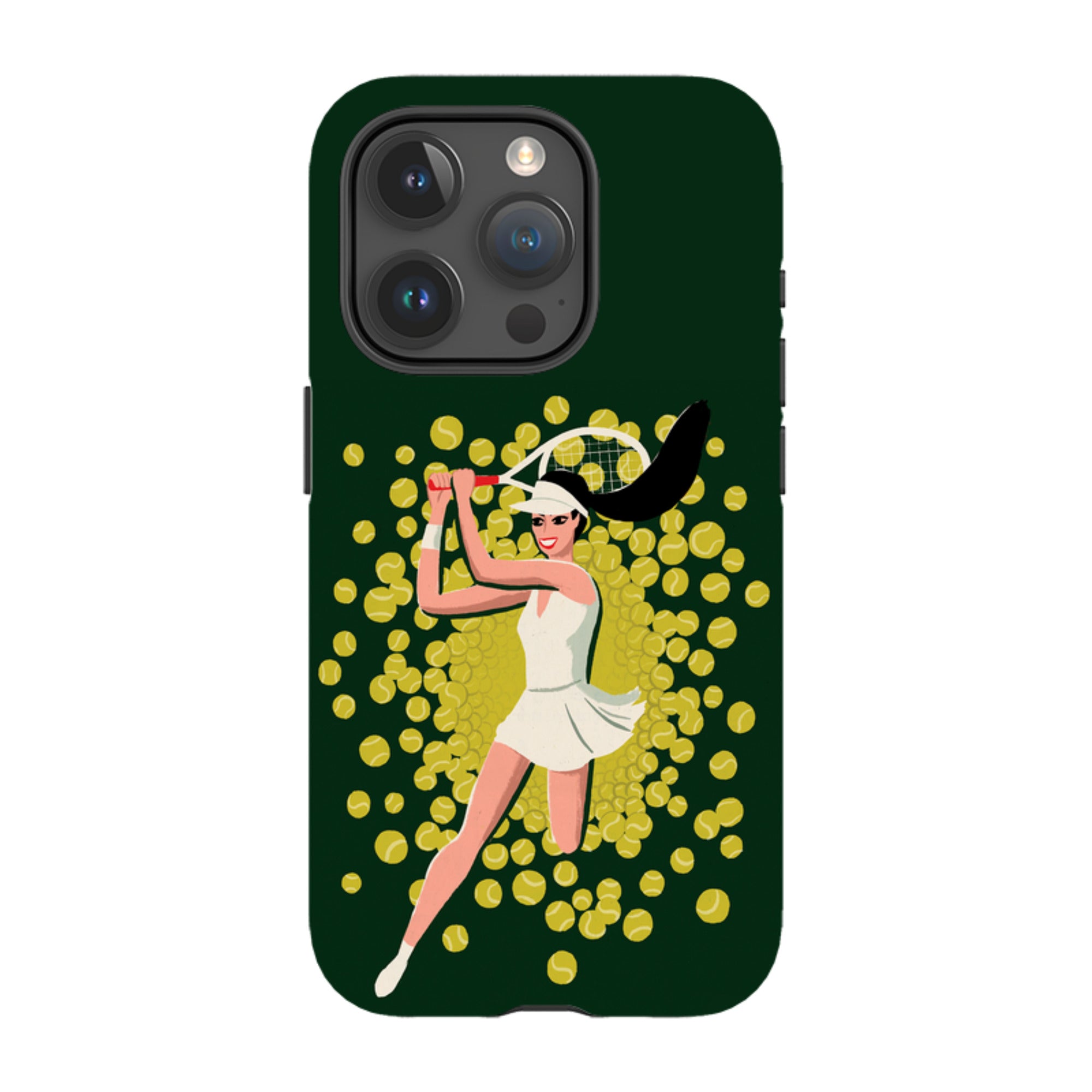 iPhone Tough Case - Tennis Burst