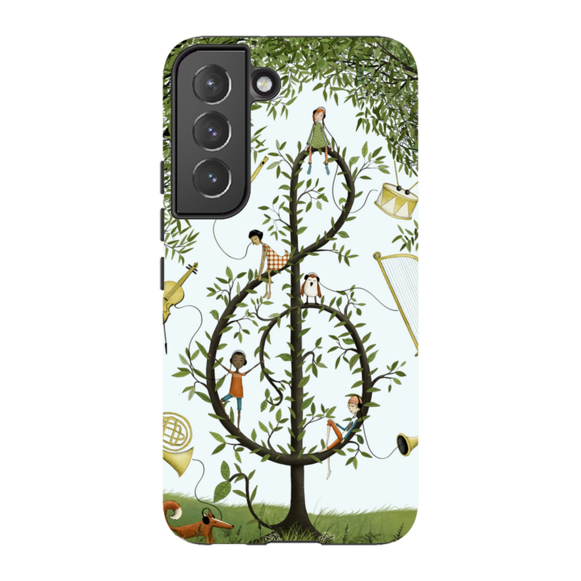 Samsung Tough Case - Music Tree By Maja Lindberg