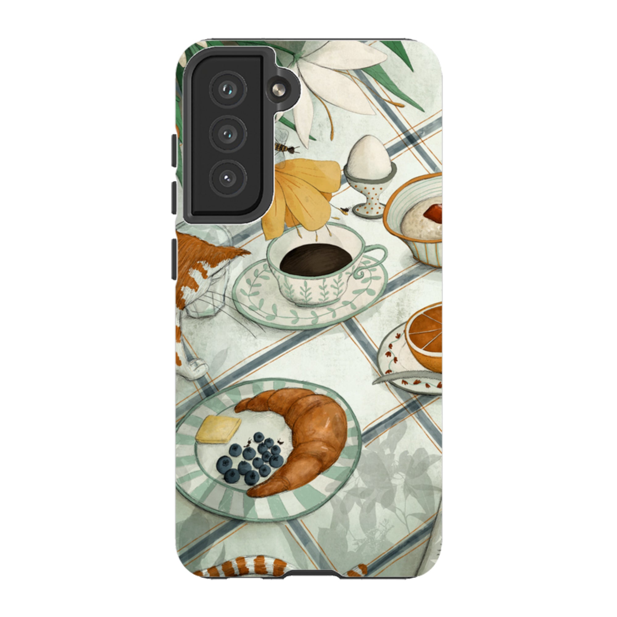 Samsung Tough Case - Hungry Friends By Maja Lindberg
