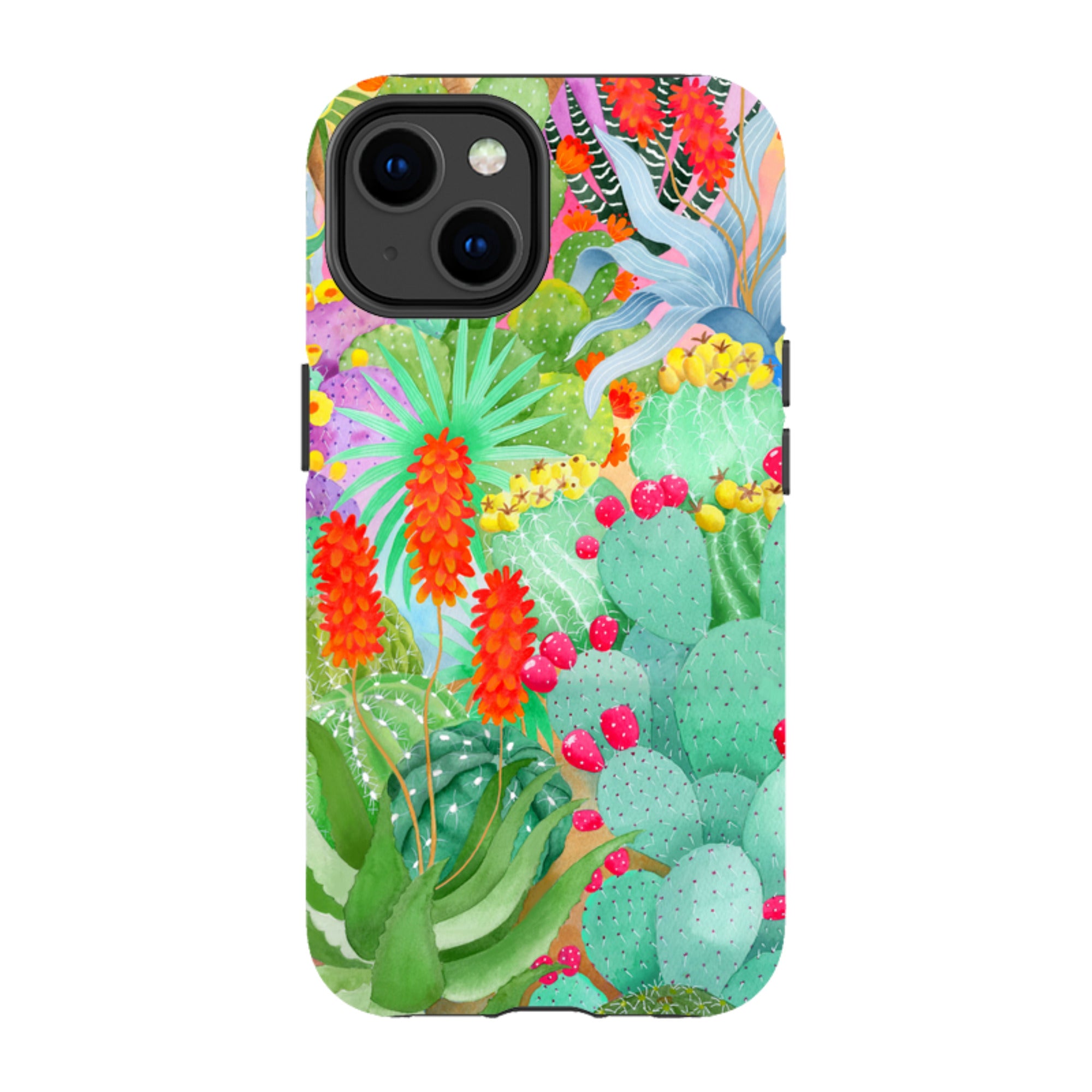 iPhone Tough Case - Cactus By Bex Parkin