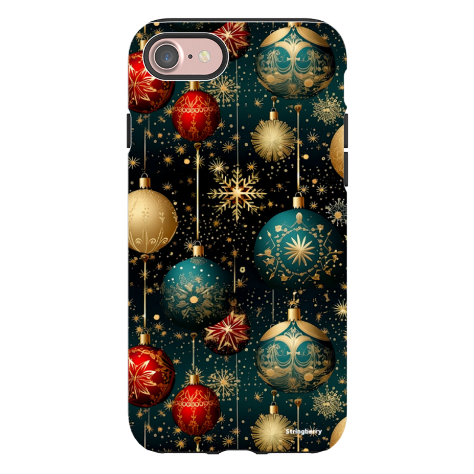 iPhone Tough Case - Christmas Baubles II