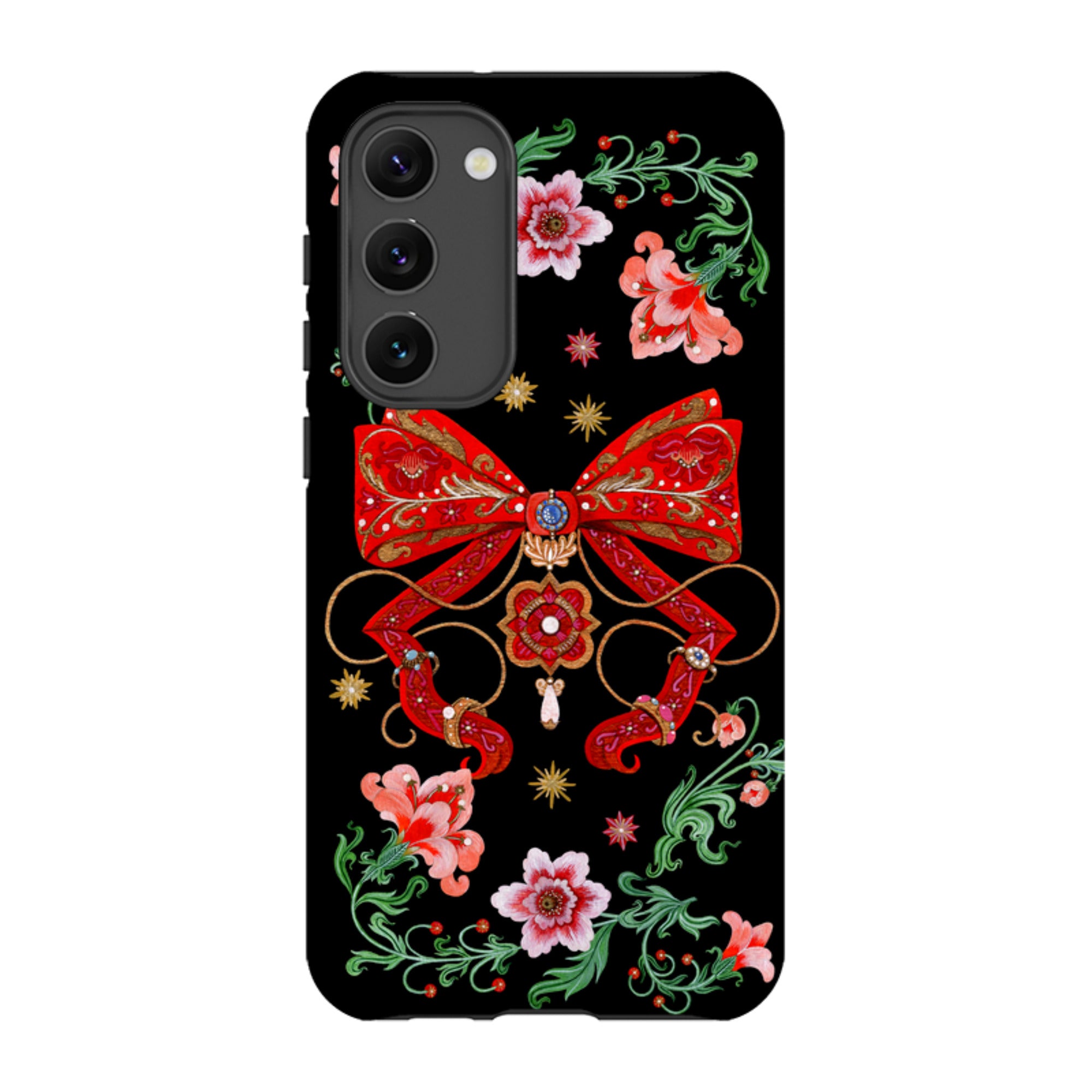Samsung Tough  Case - Five Gold Ring By Maria Matos