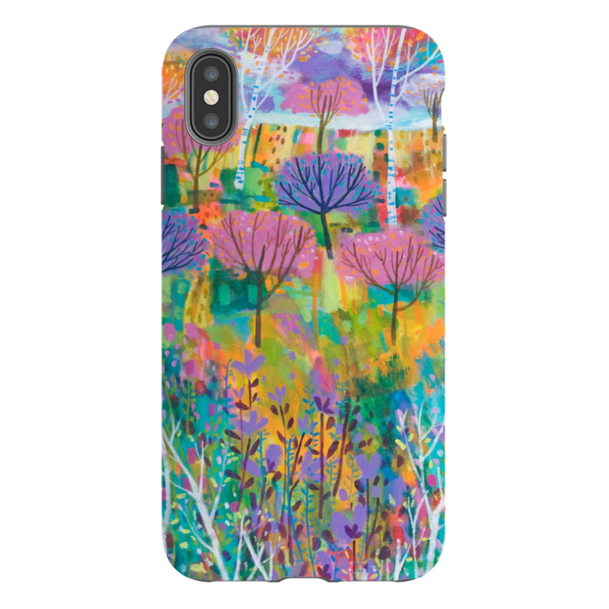 iPhone Tough Case - Trees By Claire West