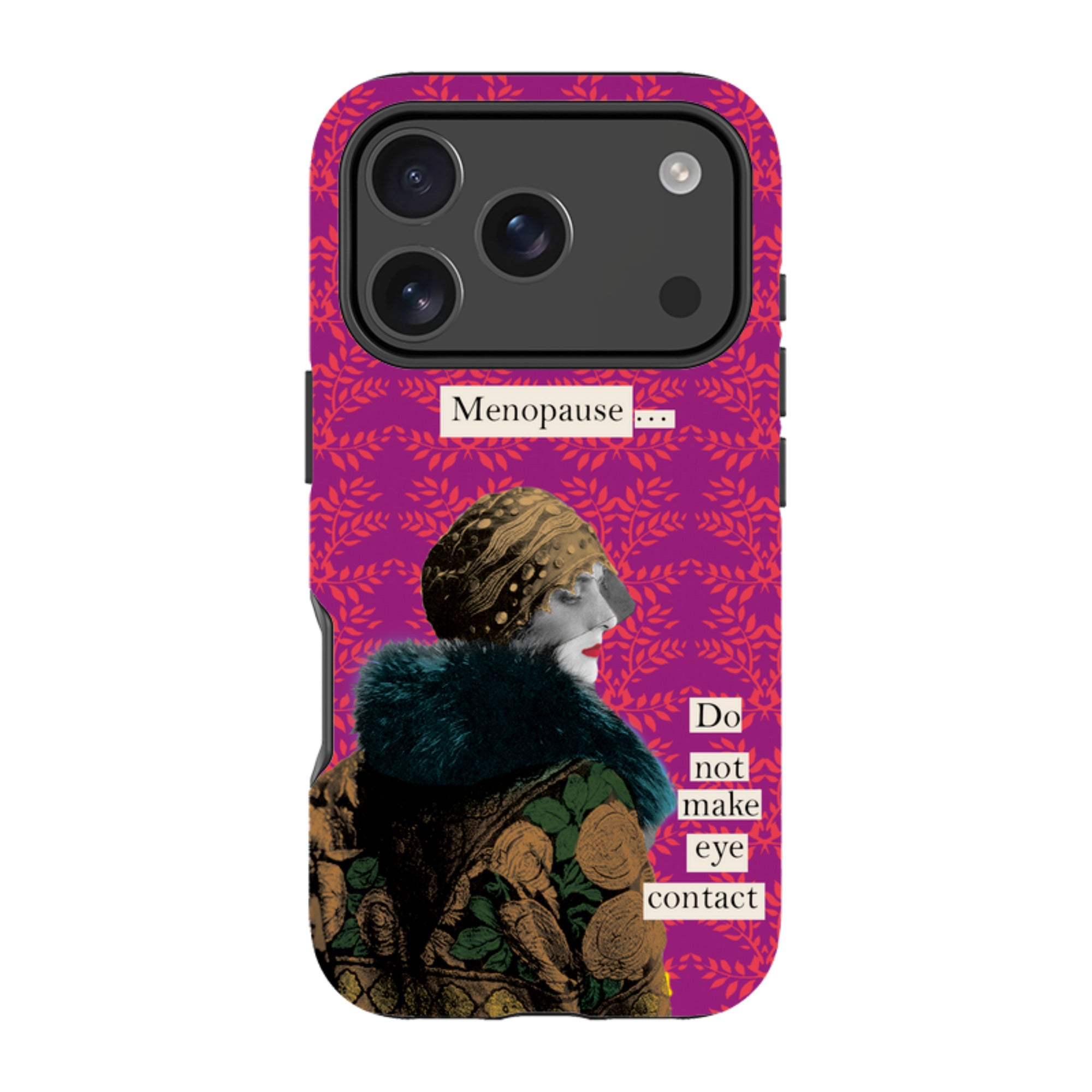 iPhone Tough Case - Menopause By Clare Jordan