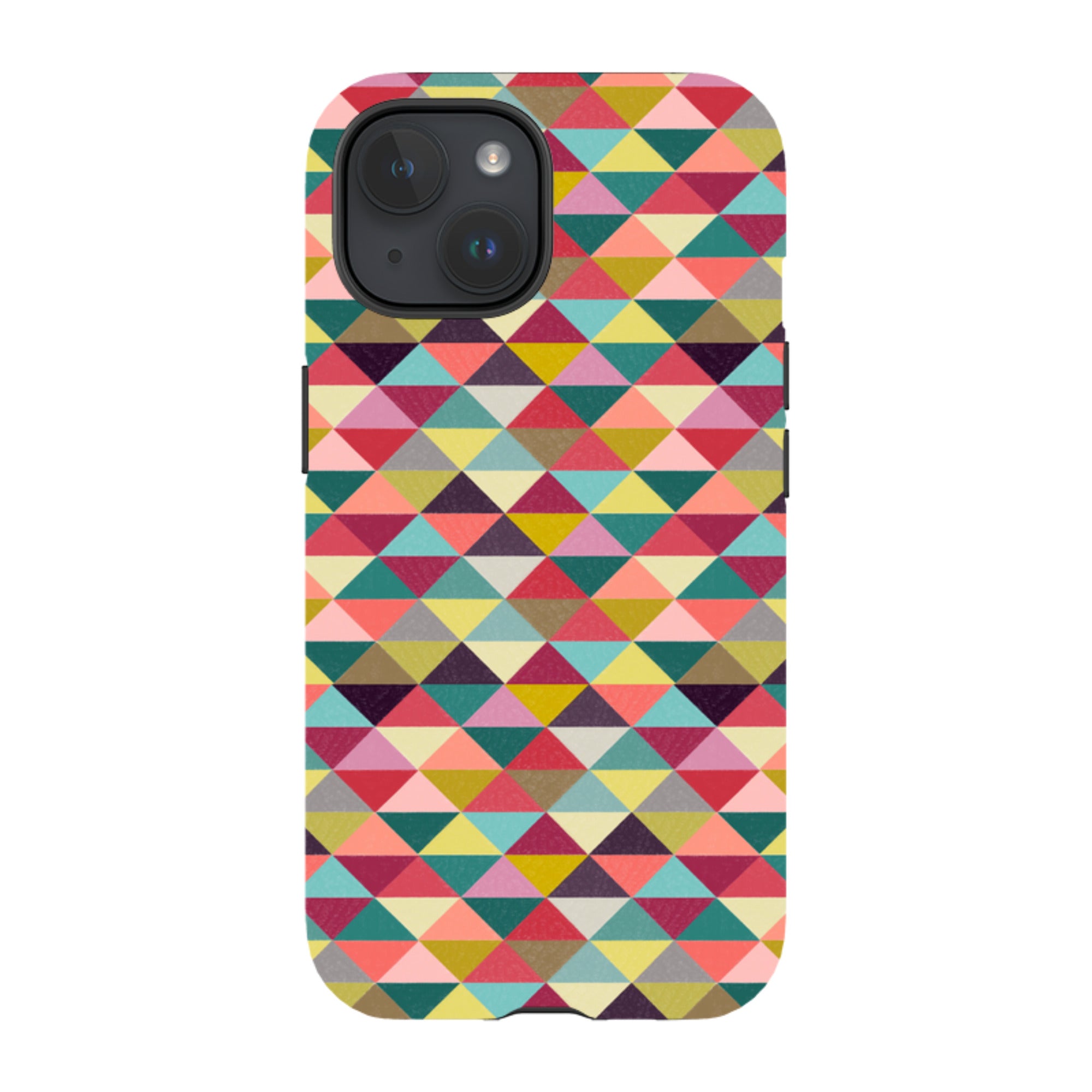 iPhone Tough Case - Triangle Geometric By Suzy Taylor