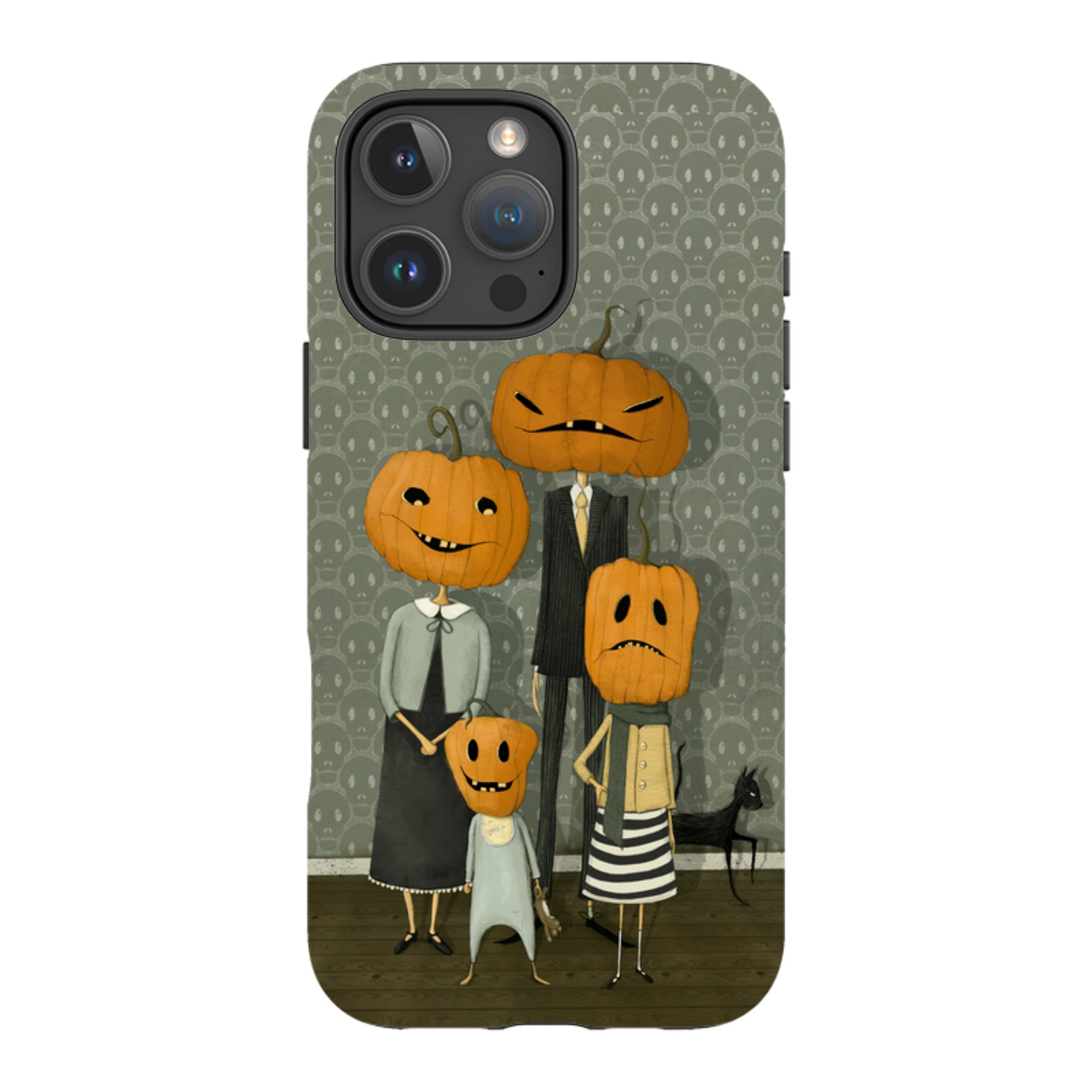 iPhone Tough Case - Pumpkin Family By Maja Lindberg