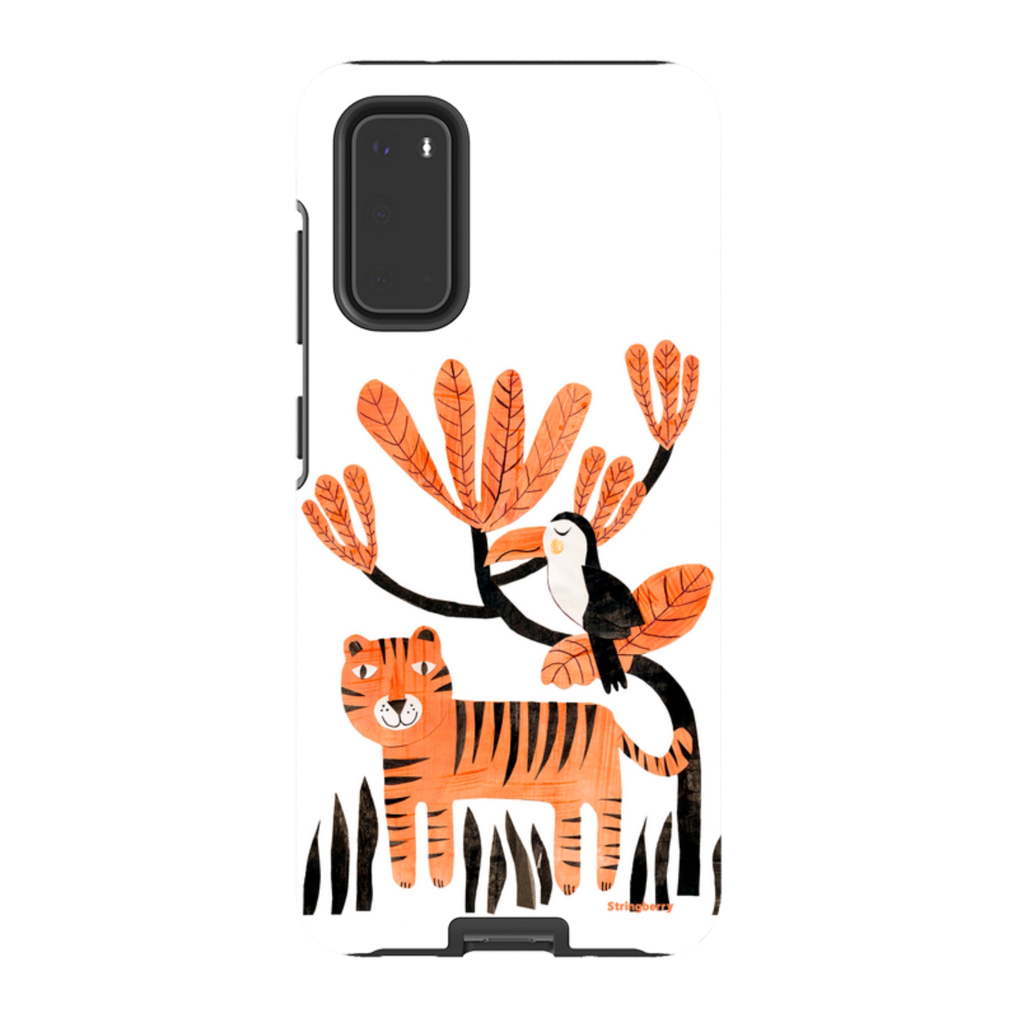 Samsung Tough Case - Tiger And Toucan By Tracey English